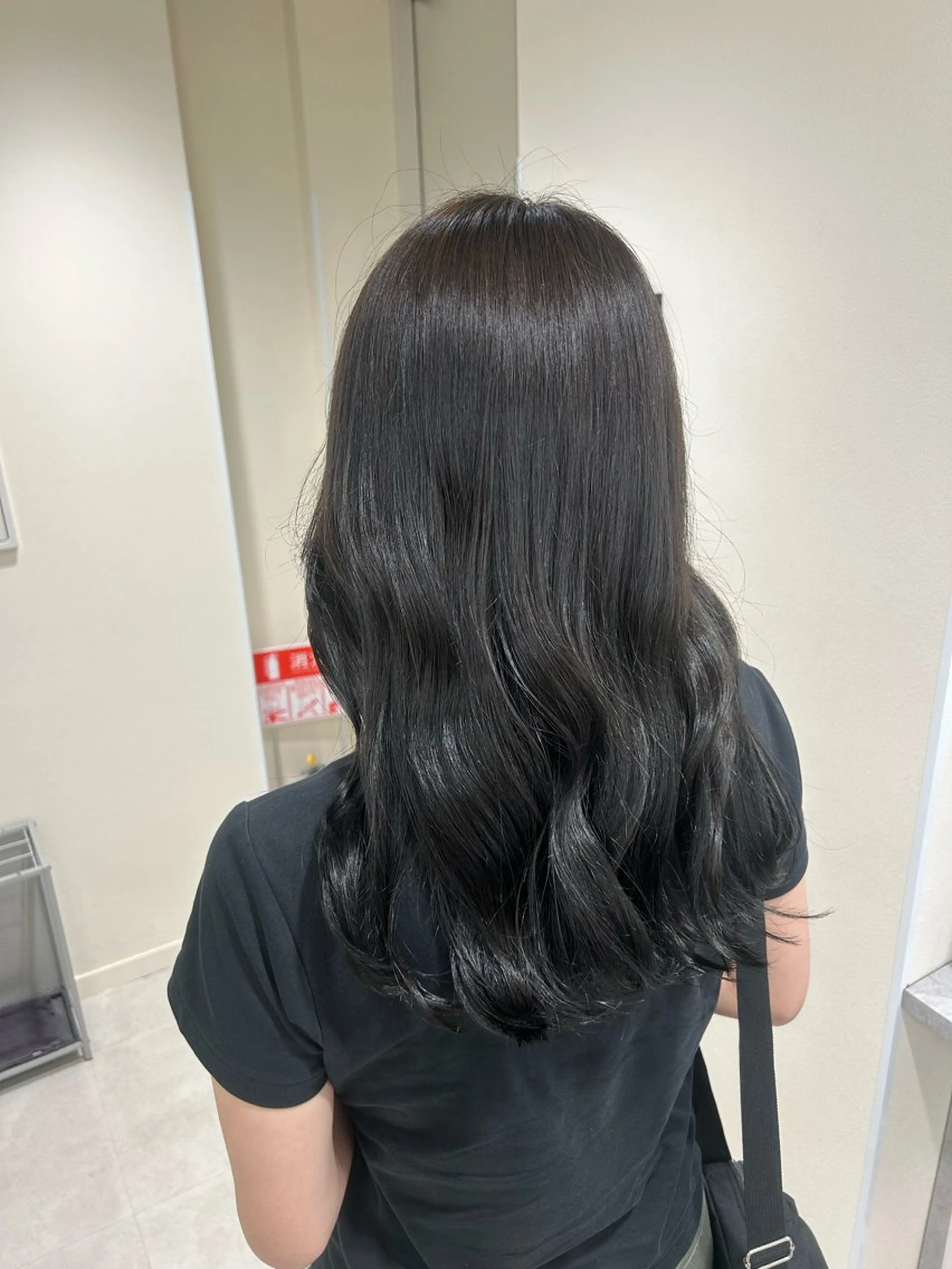 セミロング ルナ/レイヤー /ベージュのヘアスタイル