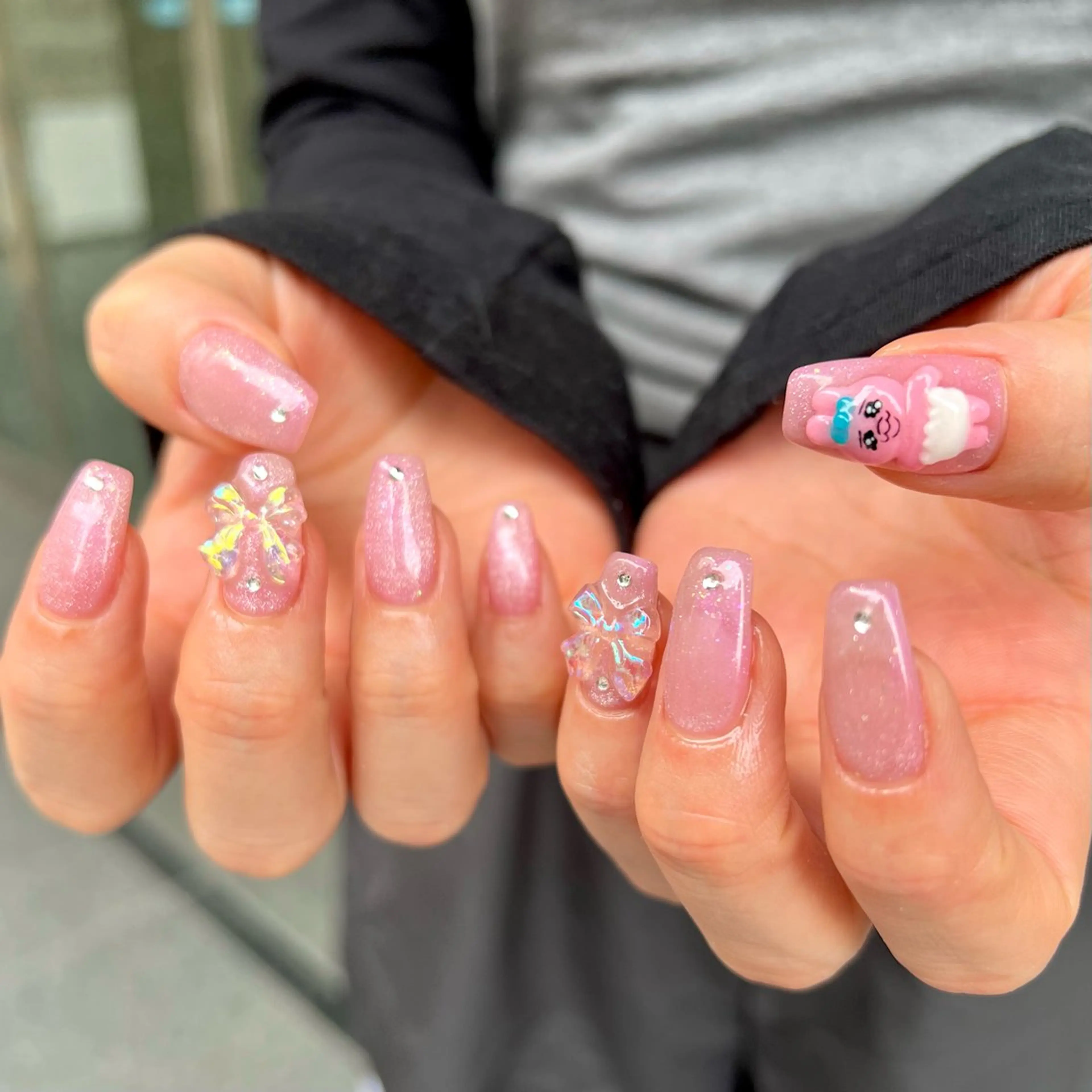 ネイル ハンドネイル 🧁🥕 asukaのネイルデザイン