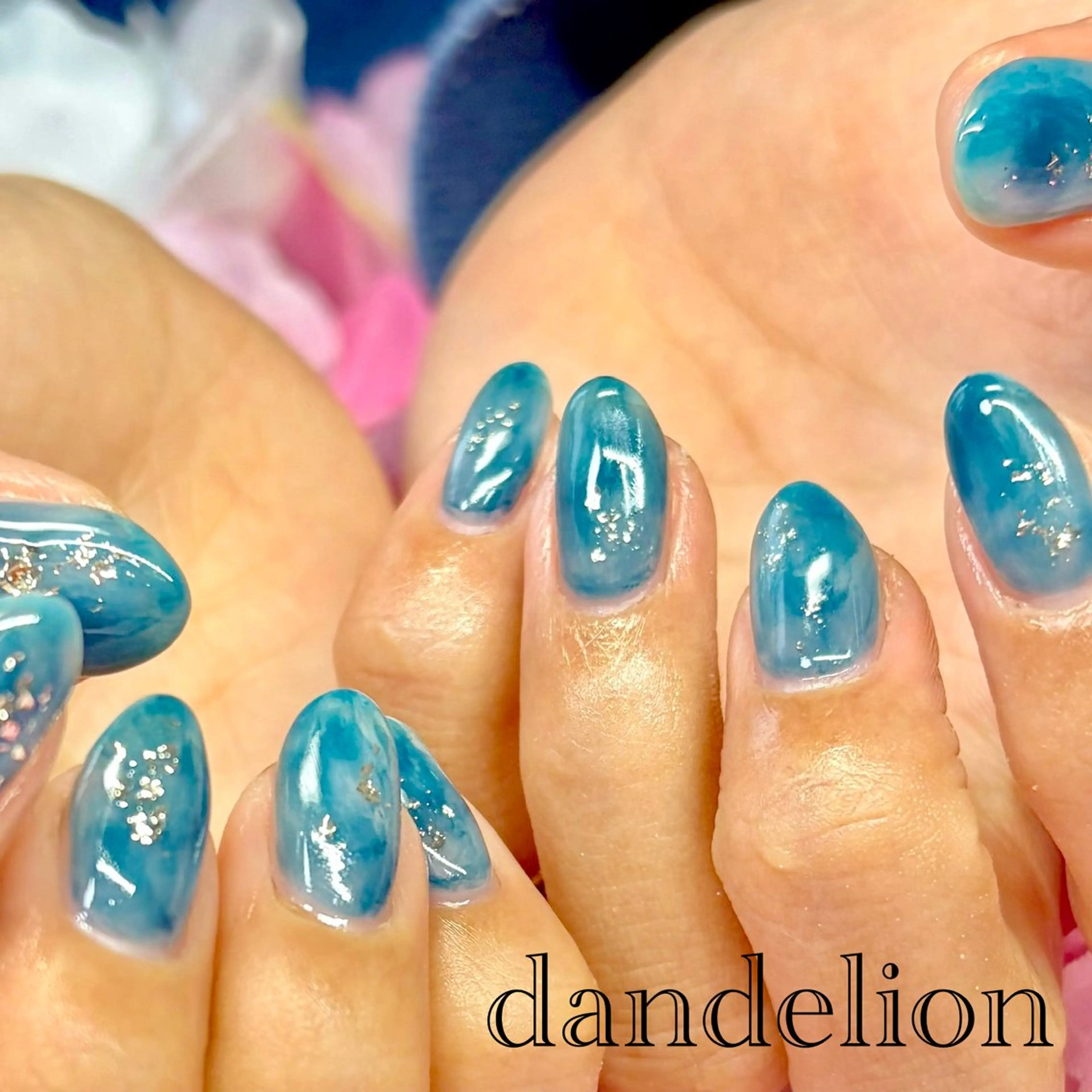 ネイル ハンドネイル ハンドケア dandelion ダンデライオンのネイルデザイン