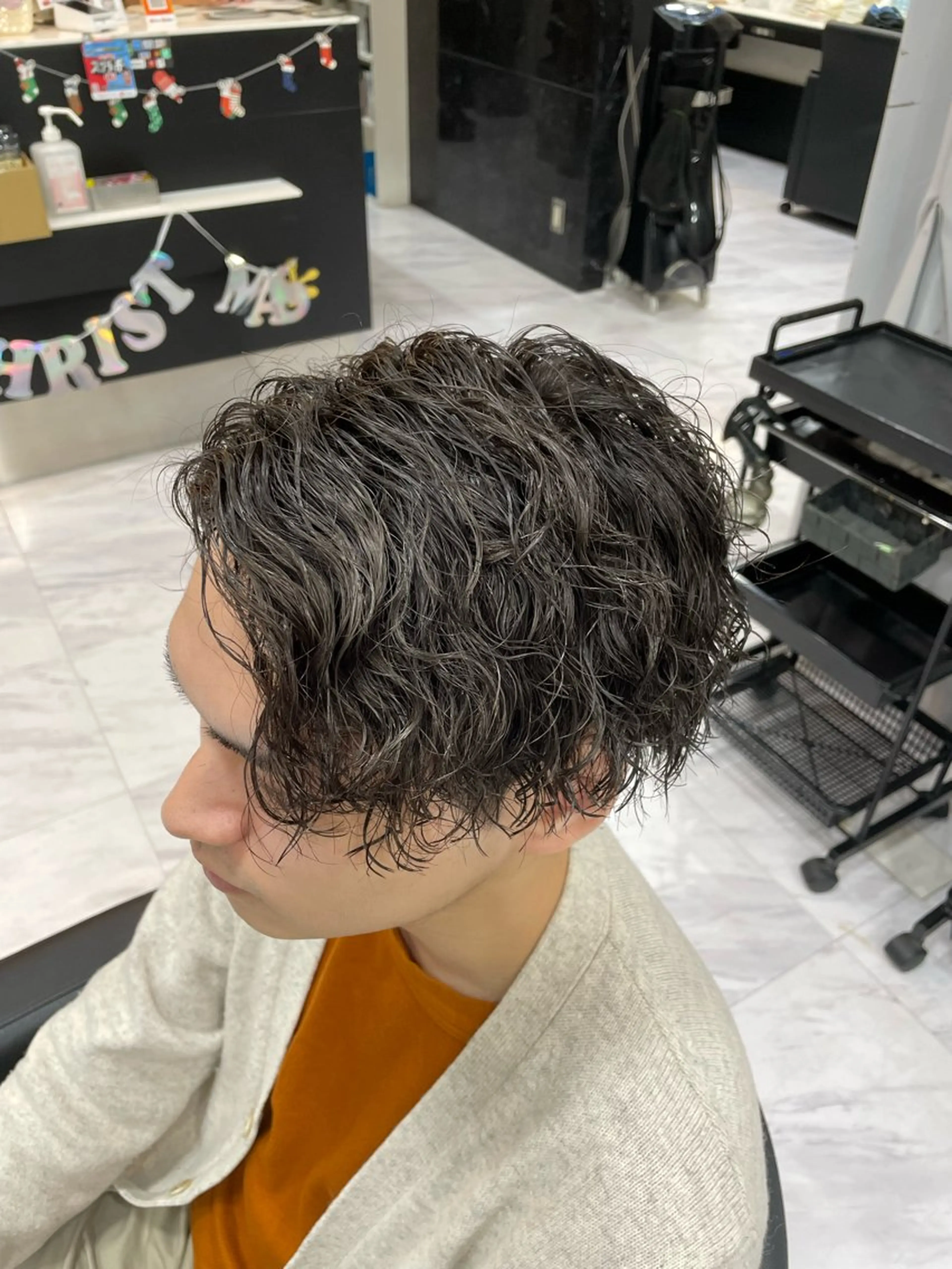 パーマ メンズ メンズパーマ ツイストスパイラルパーマ デート スパイラルパーマ 🍒KUMAGAI 🍒のヘアスタイル