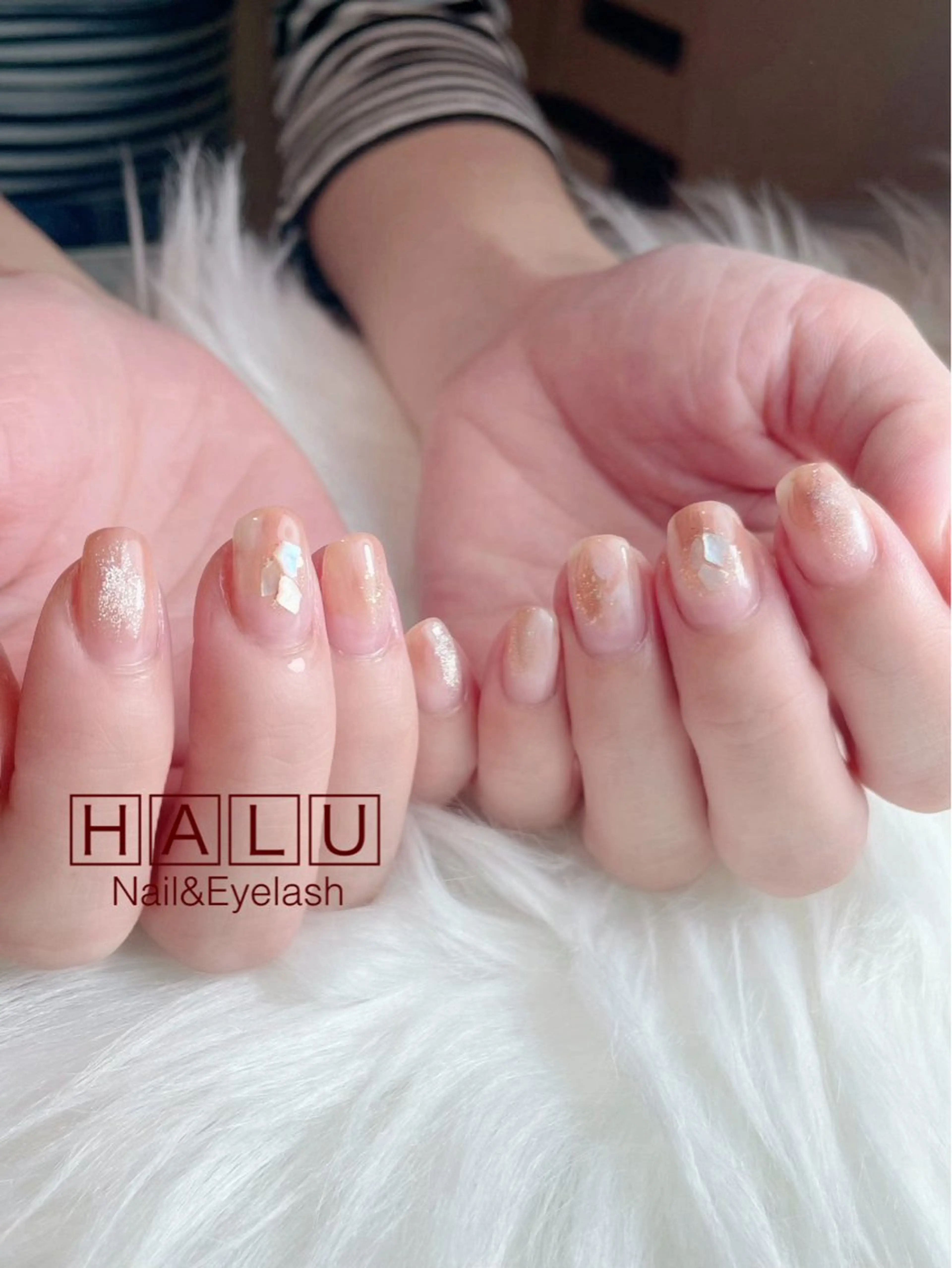 ネイル ニュアンスネイル HALU ハルのネイルデザイン