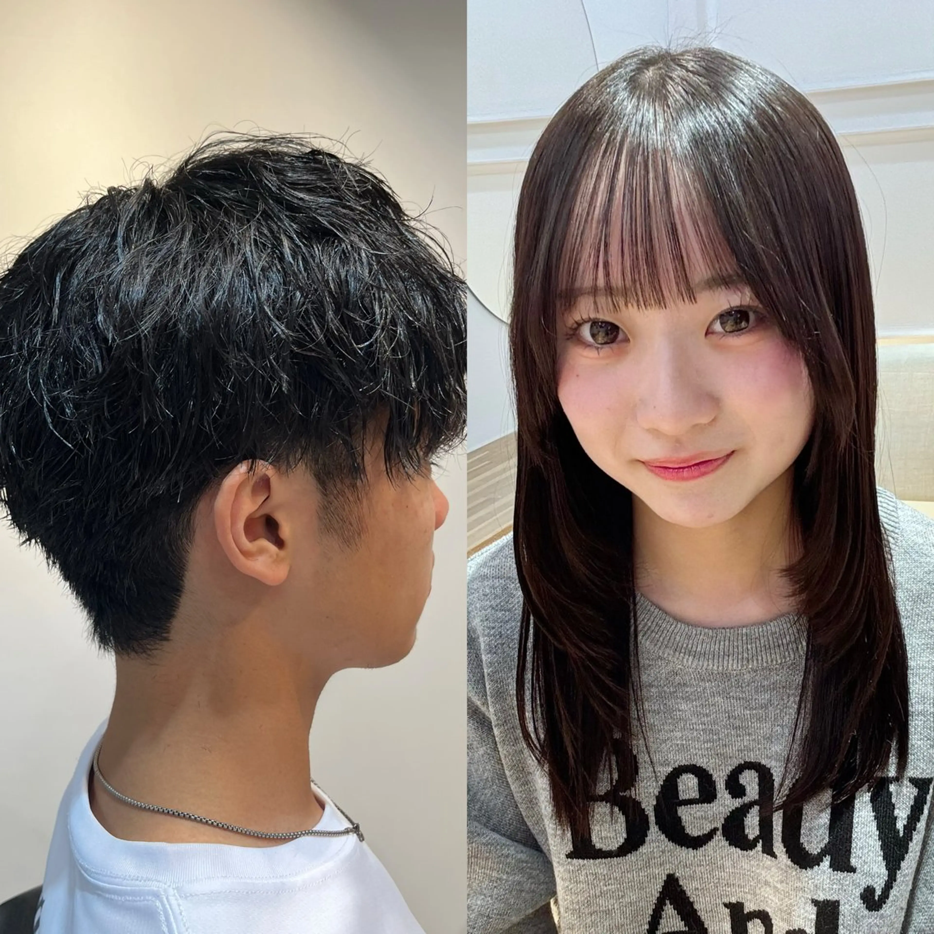 カット トリートメント 🍒しの🍒 カット/艶カラーのヘアスタイル