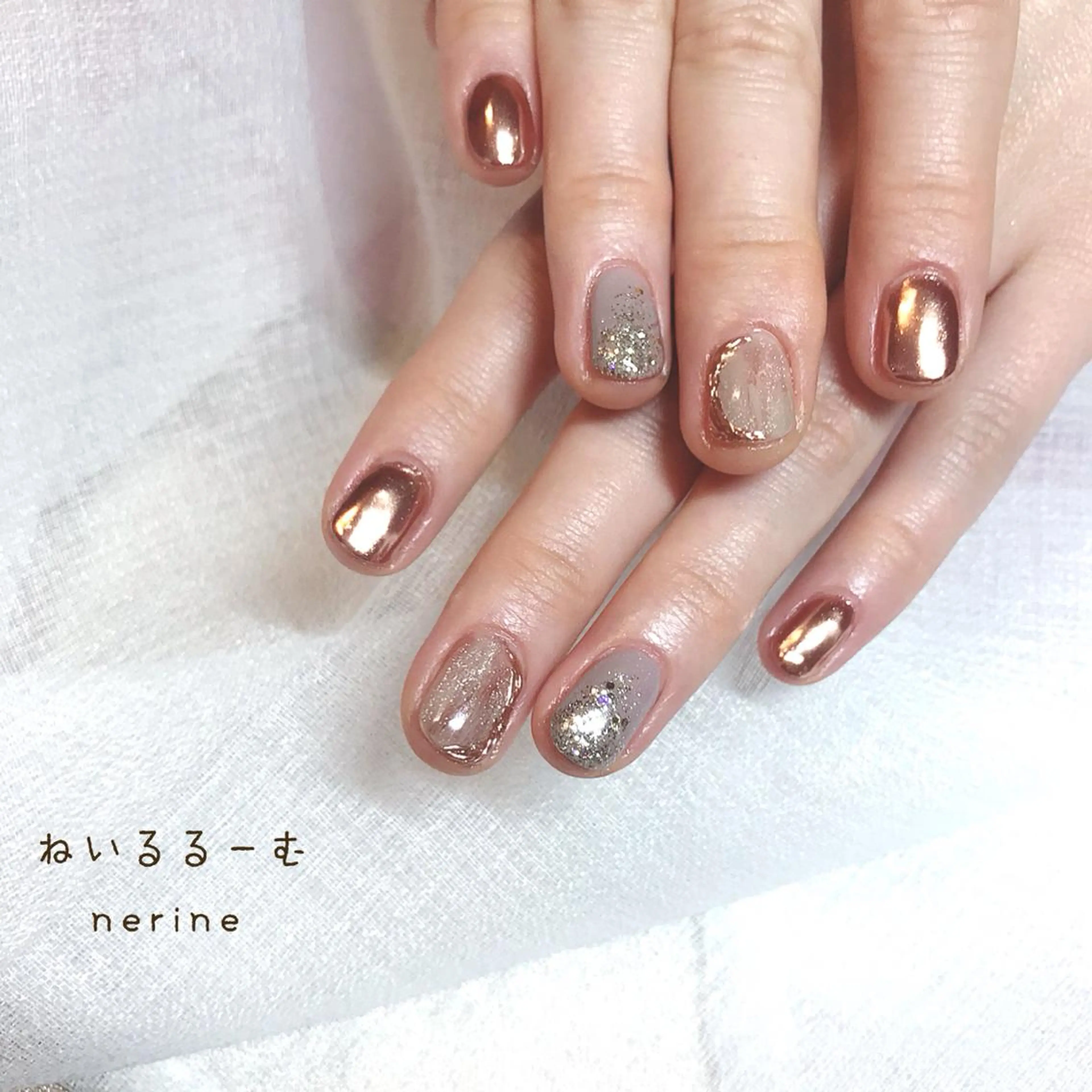 ネイル ニュアンスネイル NAILST Naomiのネイルデザイン