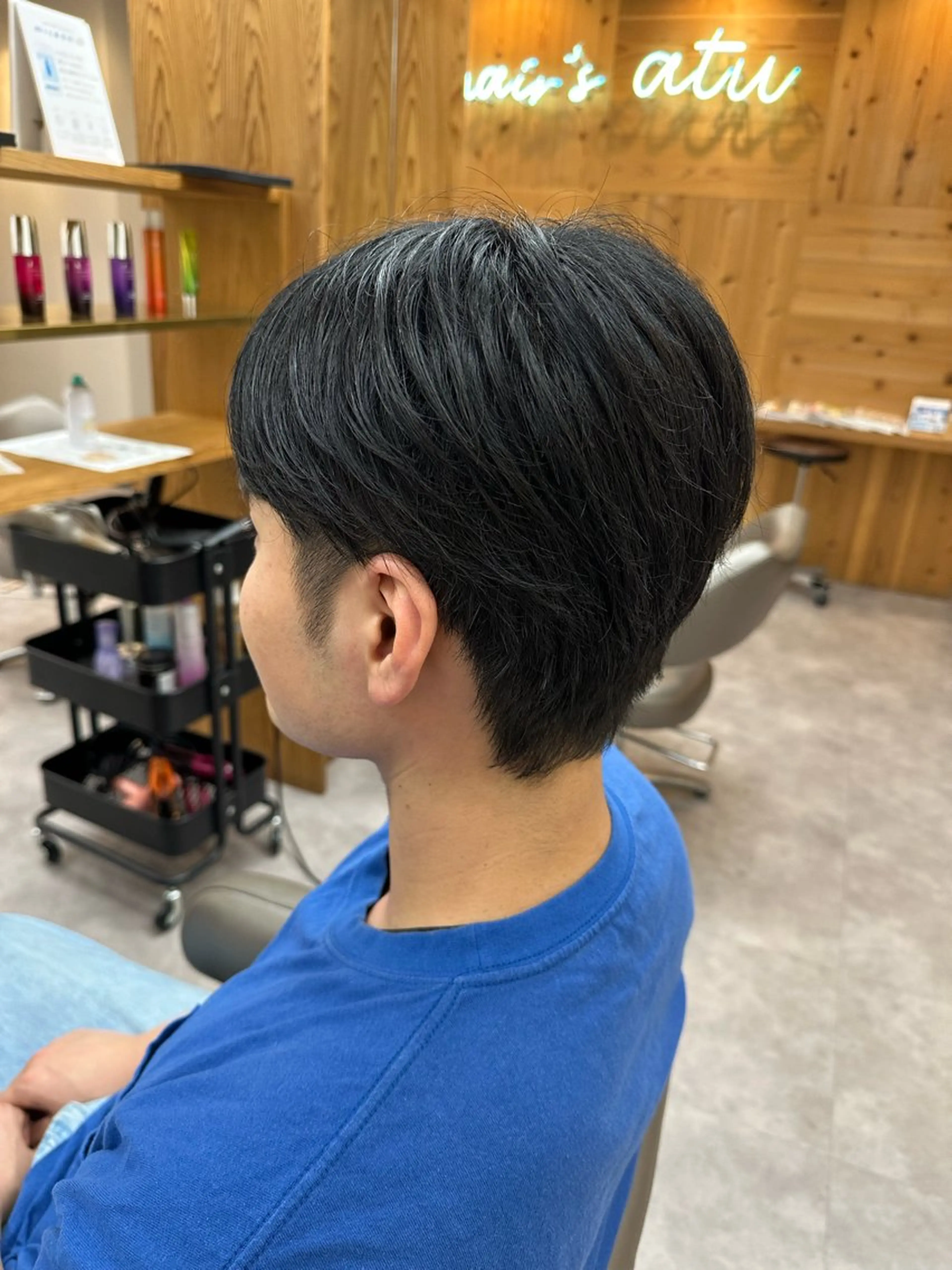 ショート メンズ 高見 瞳真のヘアスタイル