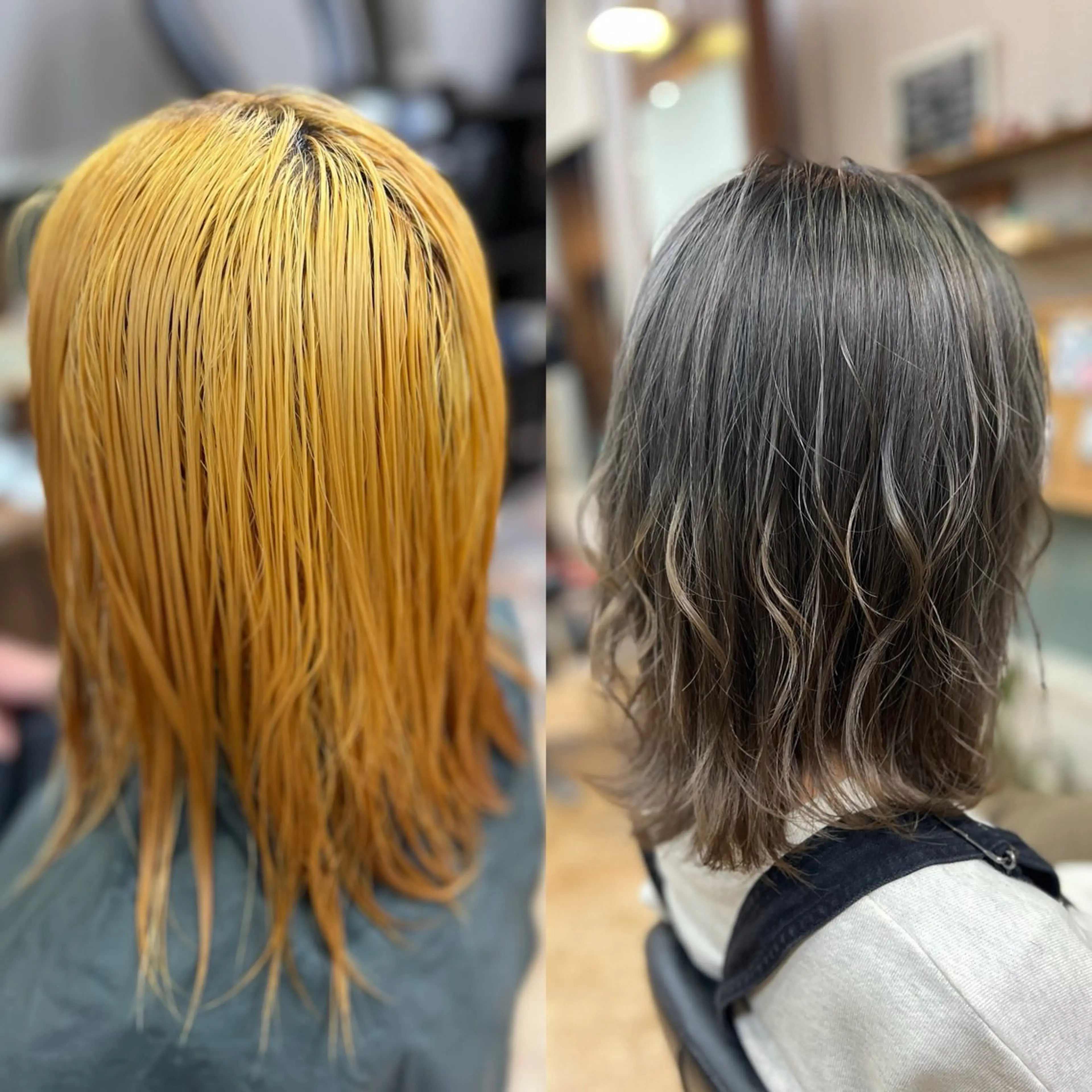 ミディアム カラー 透明感カラー 卒業式のヘアスタイル 酸性ストレート／カラ ー/山下高明のヘアスタイル