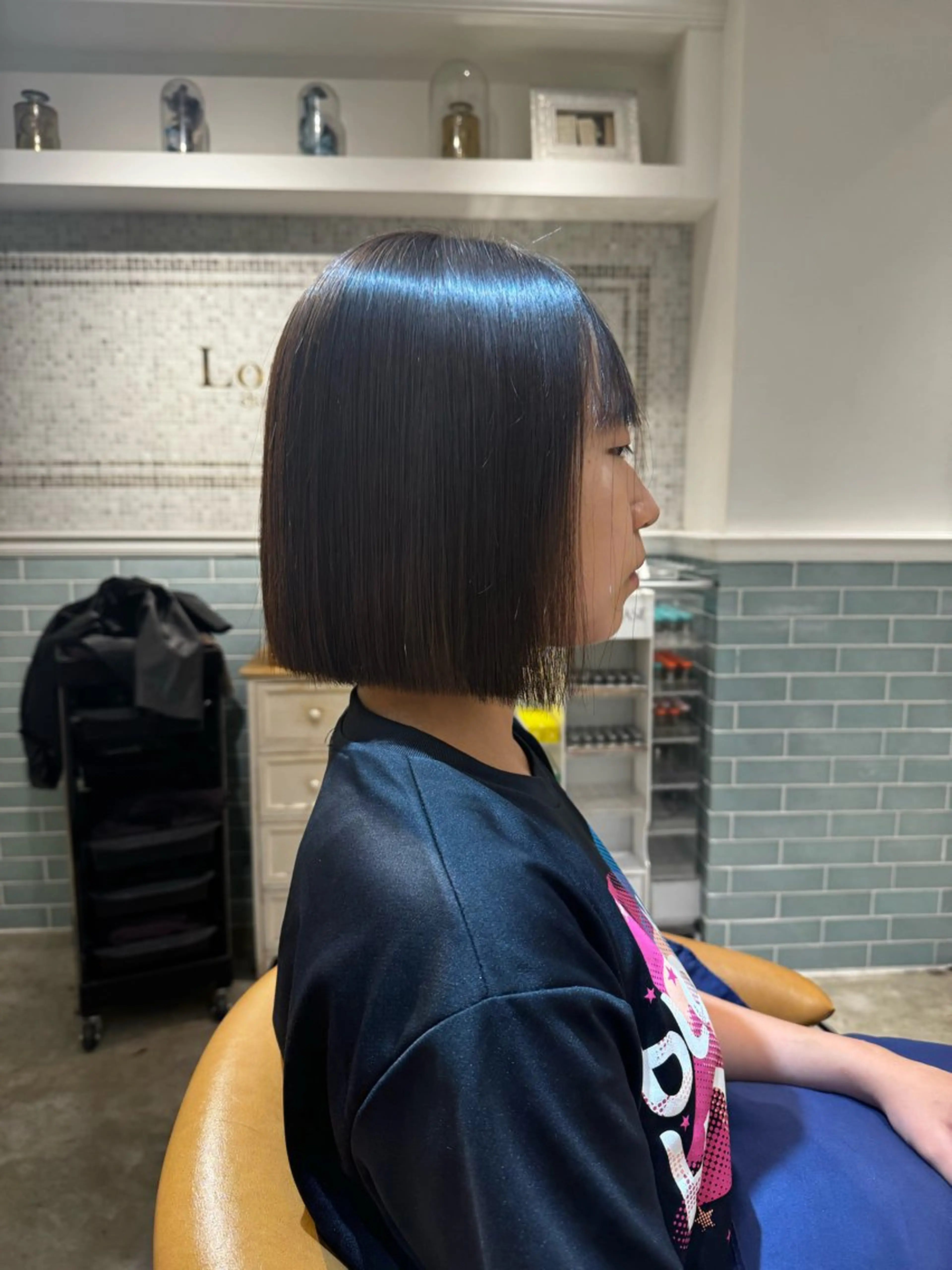 ミディアム ボブ 髪質改善/ボブ /韓国/erikoのヘアスタイル