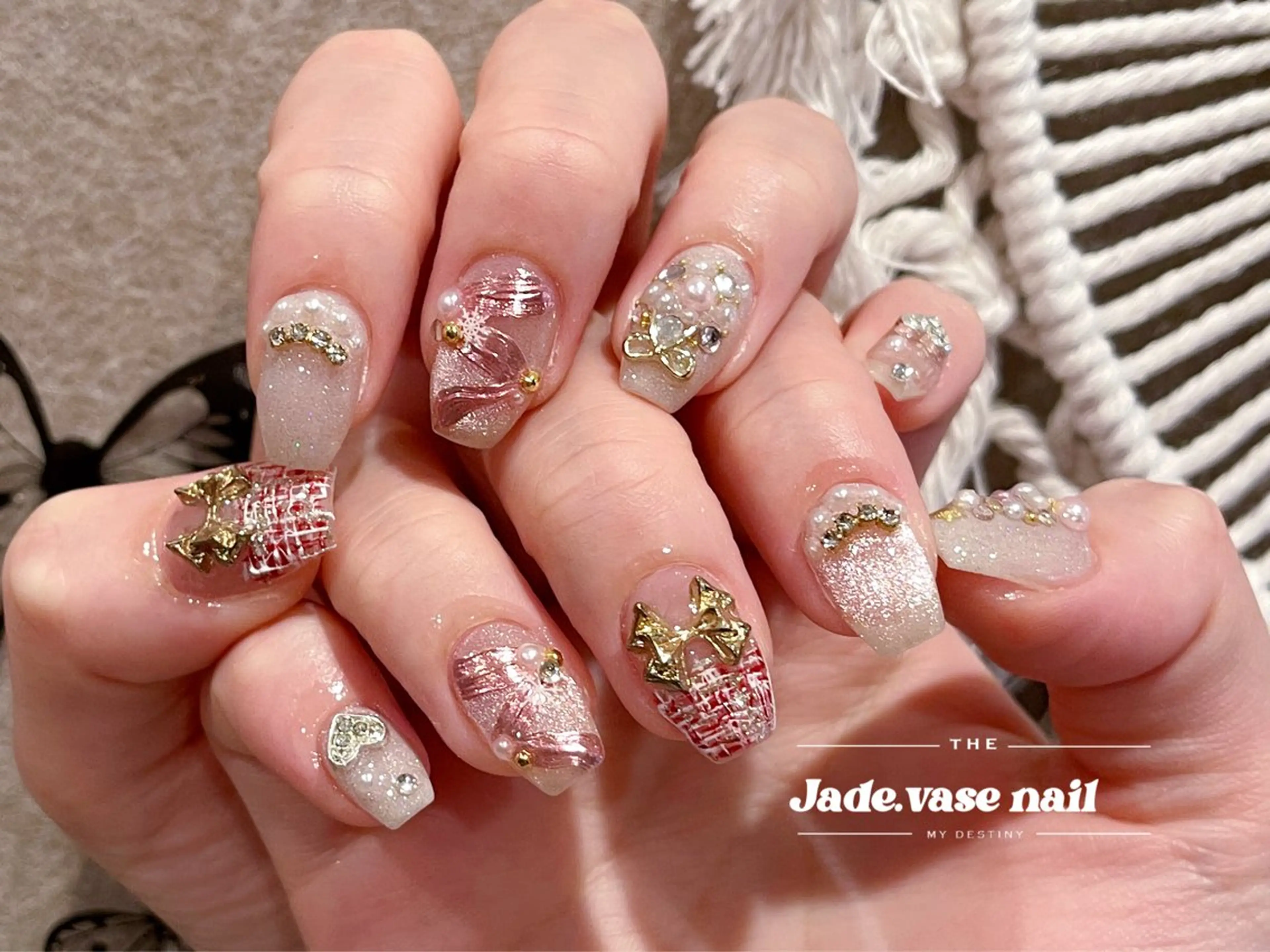 ネイル ハンドネイル ハンドケア ✰Jade.vase 银座のネイルデザイン