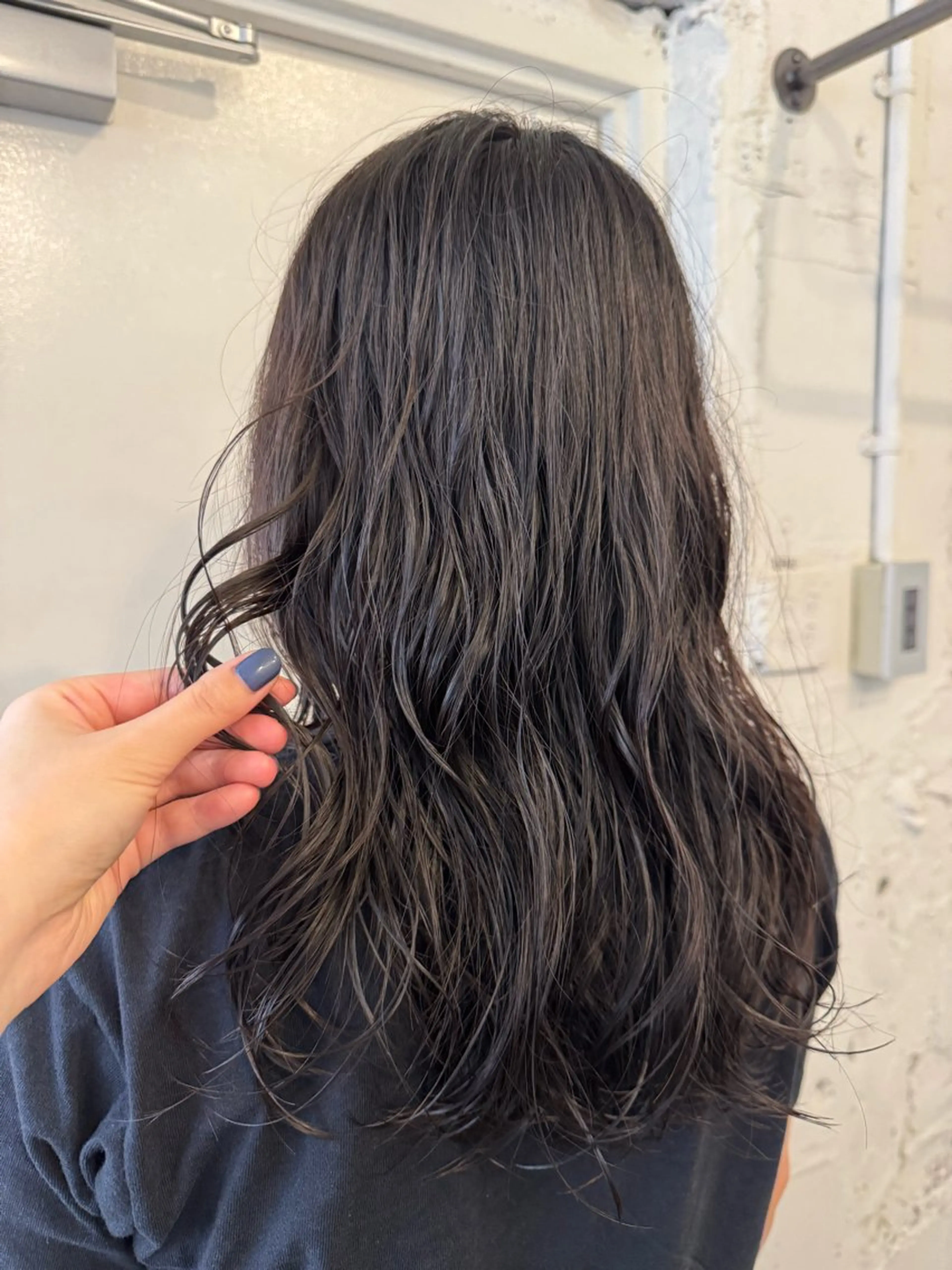 セミロング パーマ ☆unu☆ ナナミのヘアスタイル