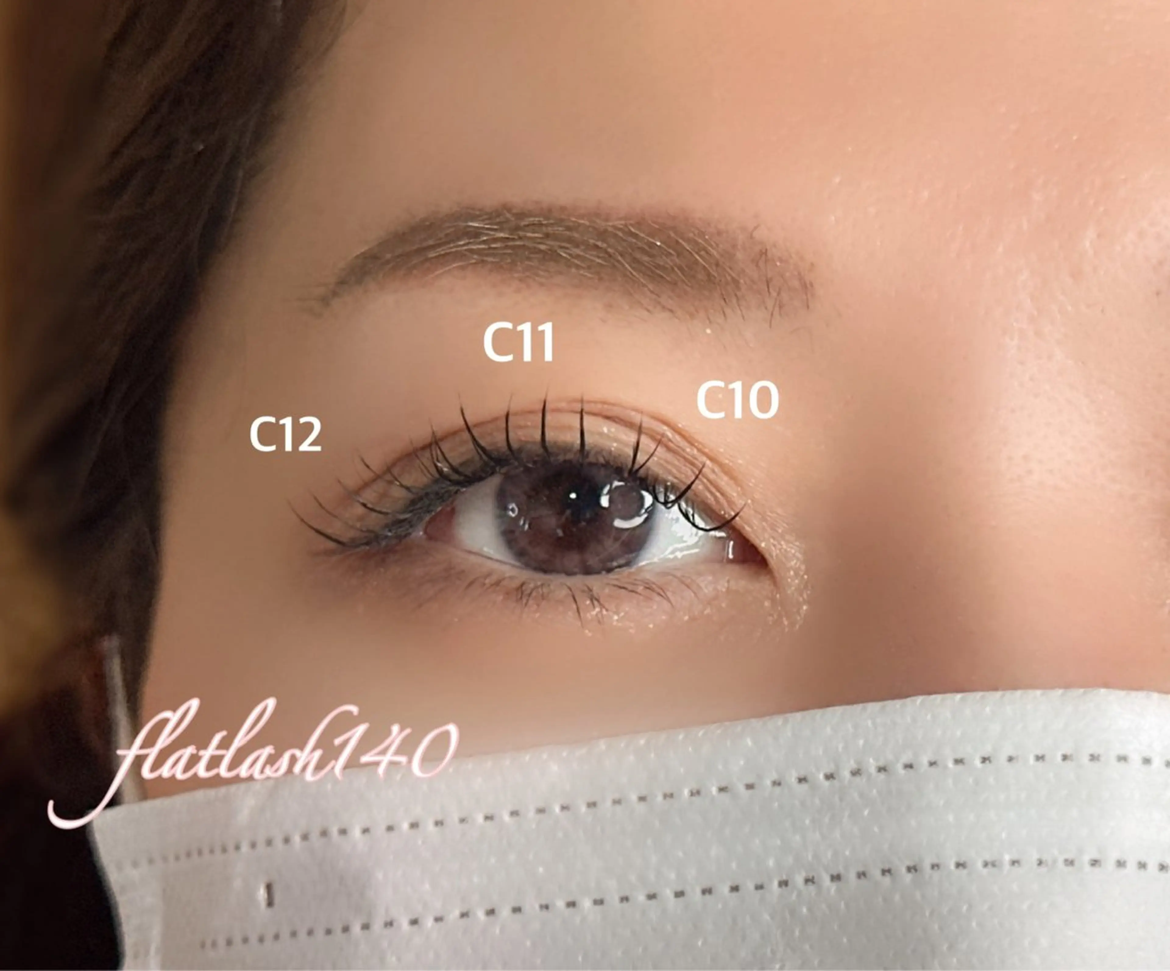 【ナチュラル💛フラットラッシュ🪽80本】オフ無料‼️ フェニックスサポートジェルを使用したコーティング剤仕上げ込✨の写真