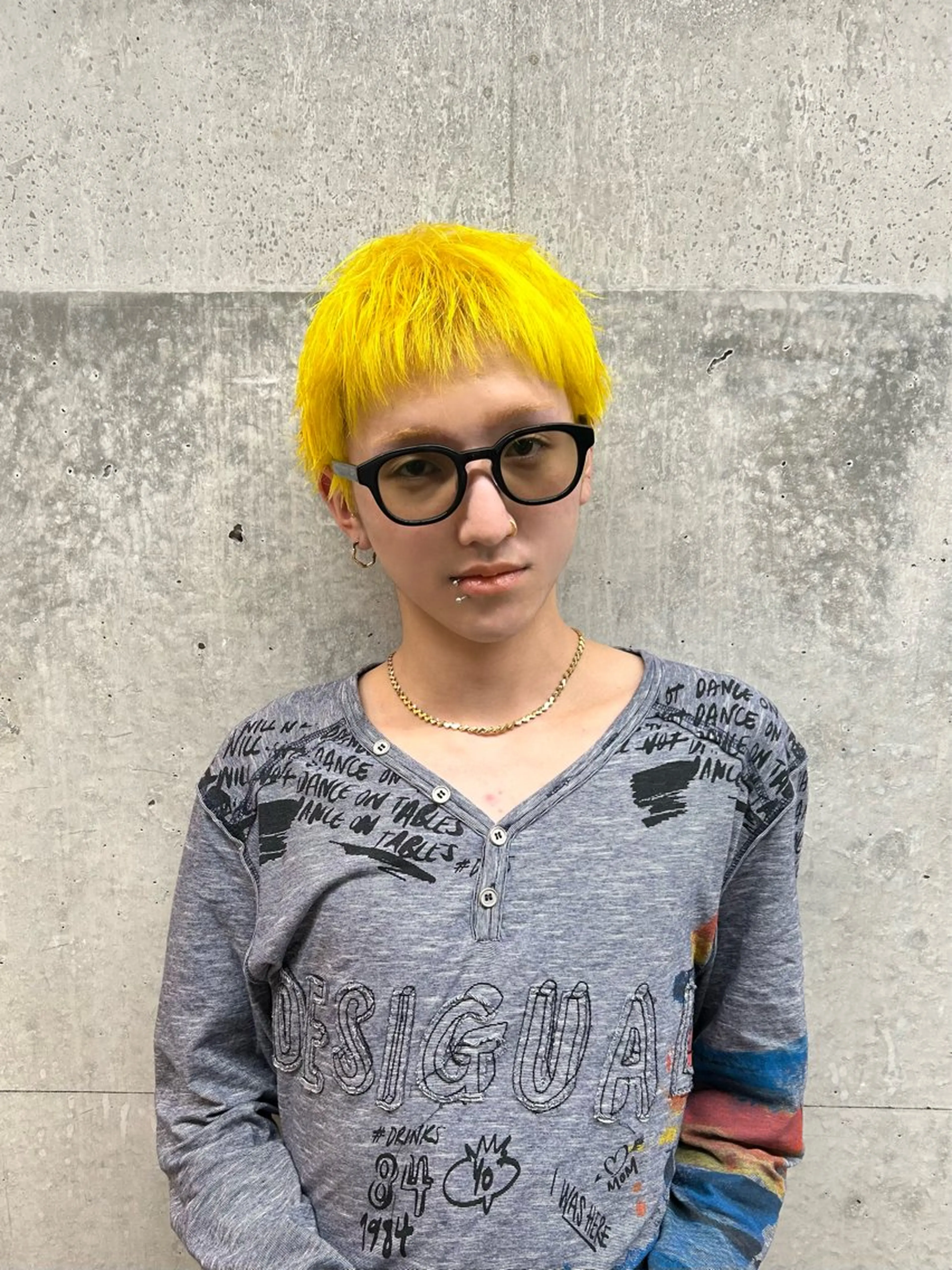 カラー メンズ カット ヘアカラー トリートメント KOTOMI .のヘアスタイル