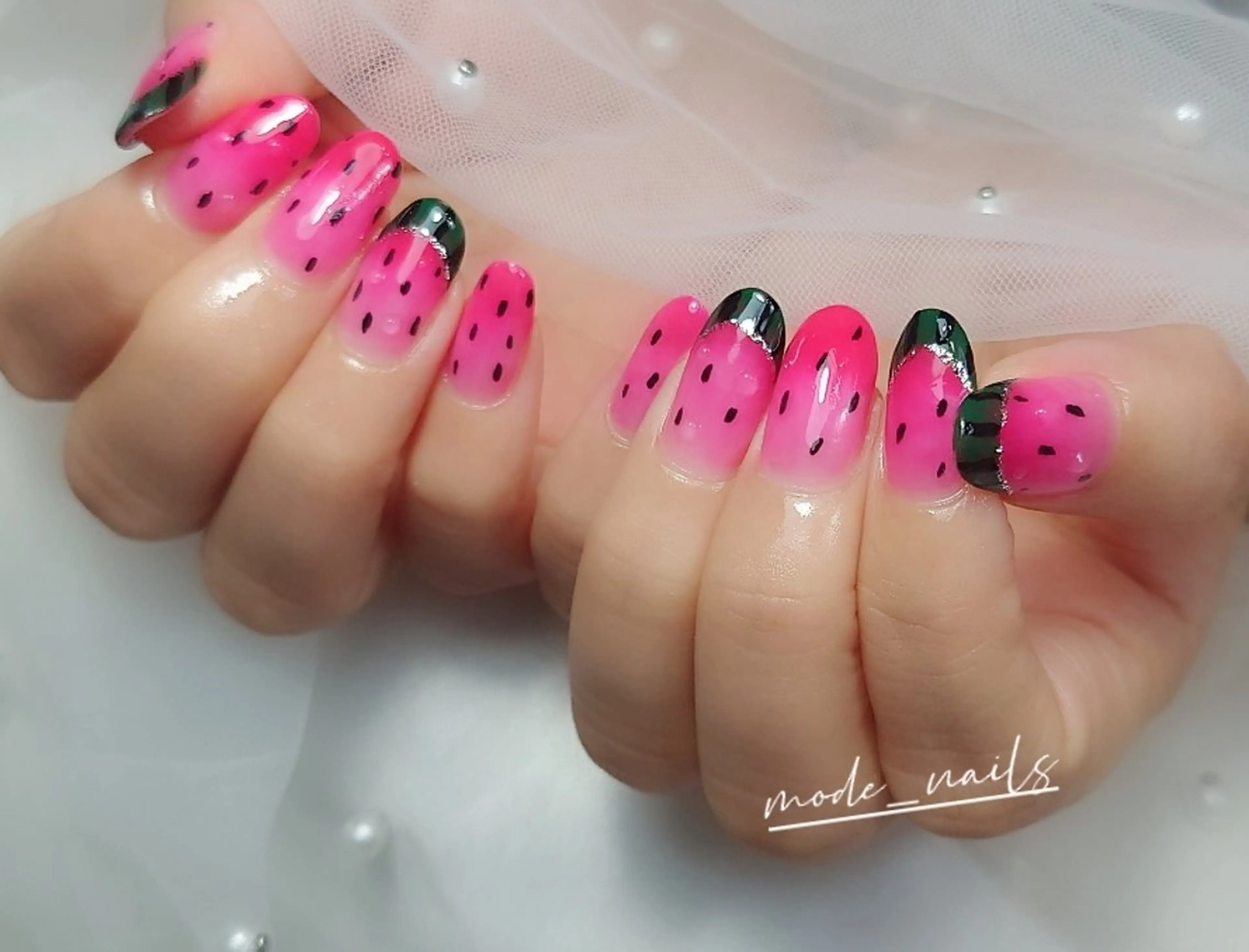 ネイル 持ち込み 滋賀県草津市ネイル mode_nailsのネイルデザイン