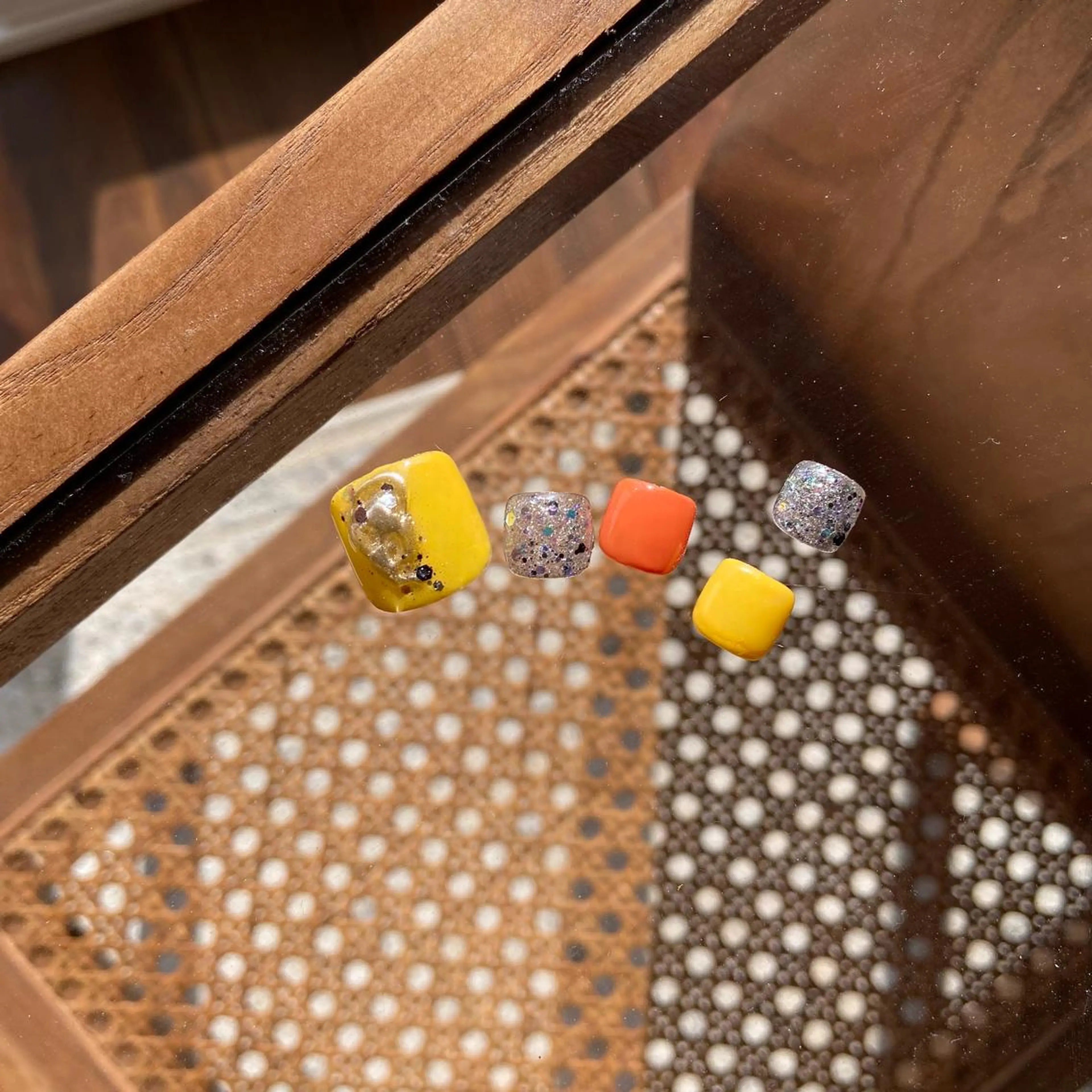 ネイル クリアネイル ミラーネイル ニュアンスネイル Adore nailのネイルデザイン