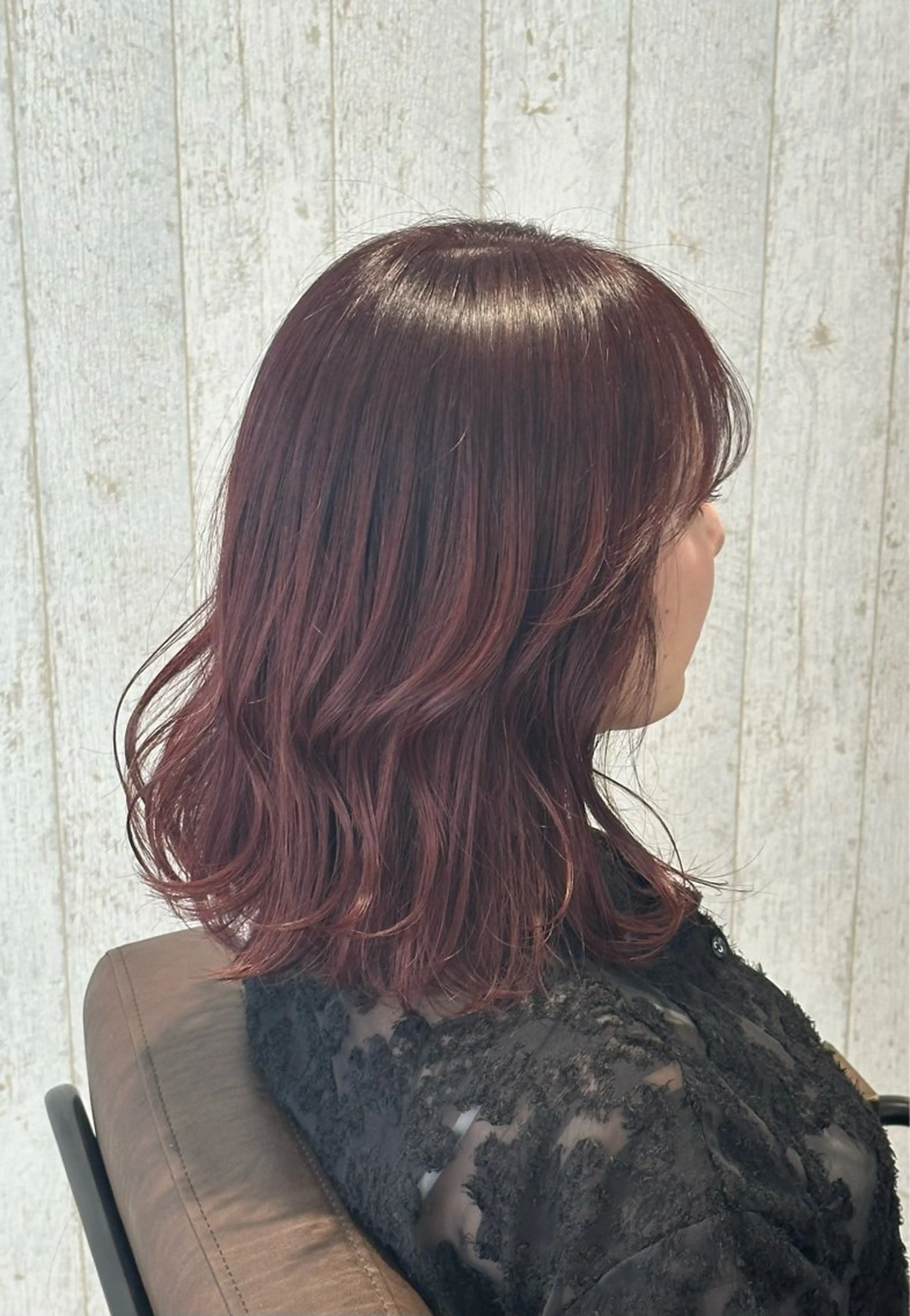 カラー 松本 羅華のヘアスタイル