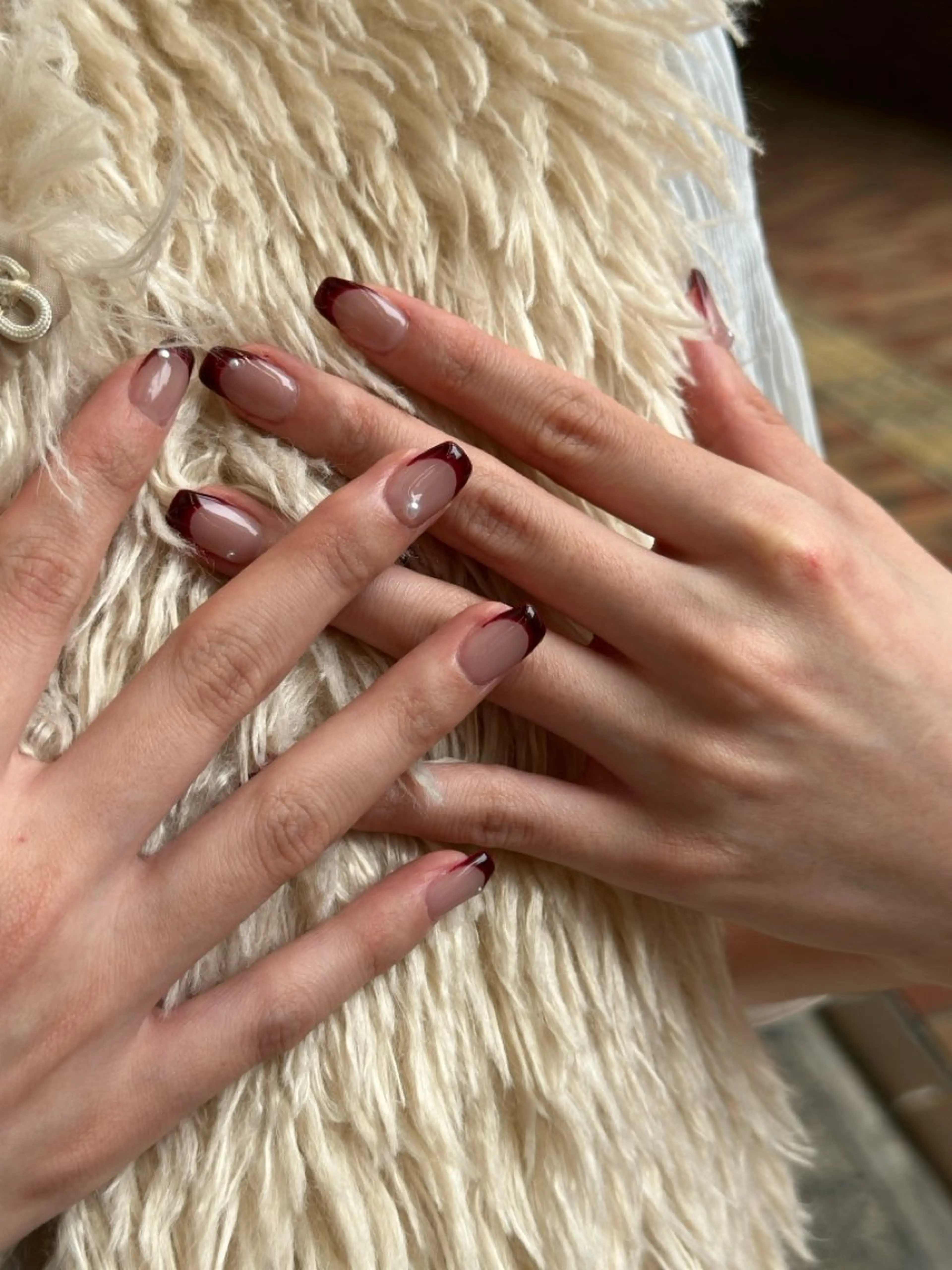 ネイル フレンチネイル ハンドネイル フットネイル nail salon  ∞ mikanal ∞所属・nailsalon ∞ ﾐｶﾅﾙ ∞のネイルデザイン