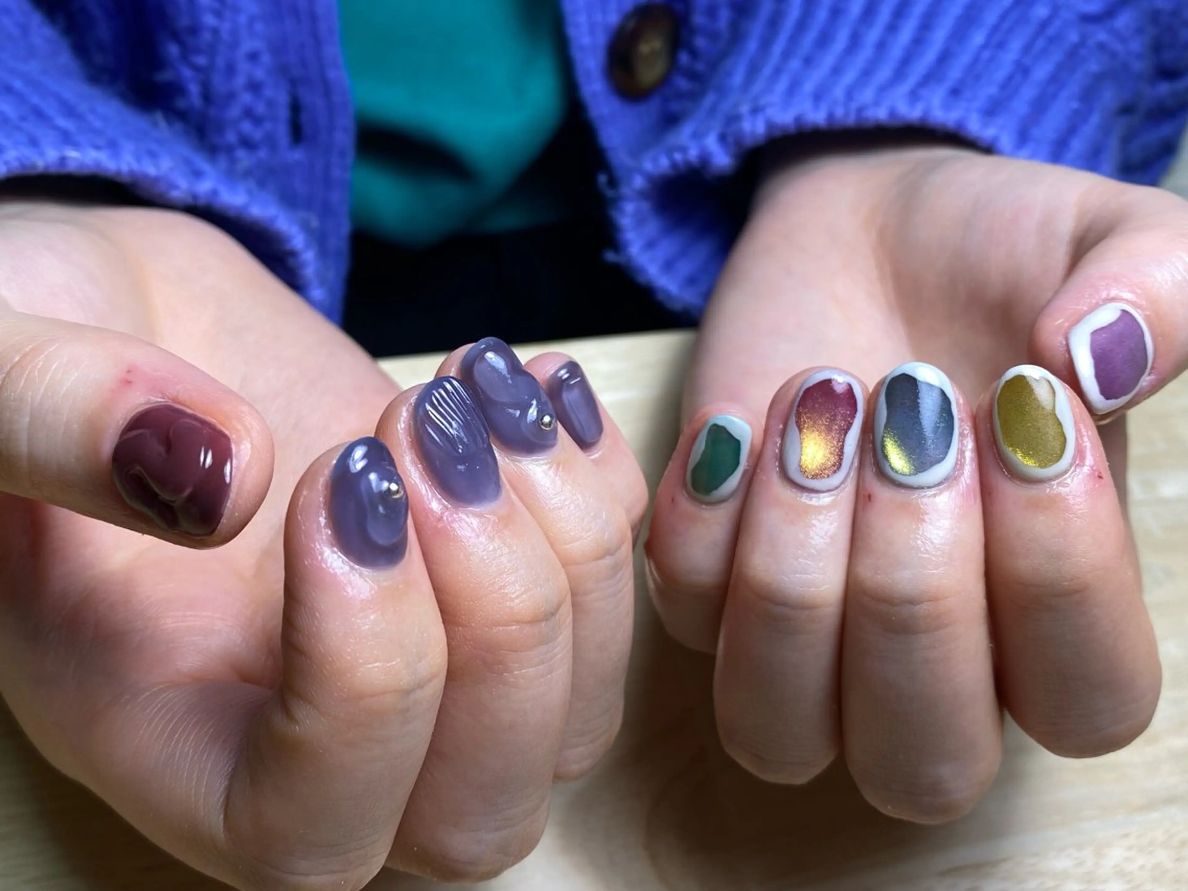 ネイル ハンドネイル atelier moamのネイルデザイン