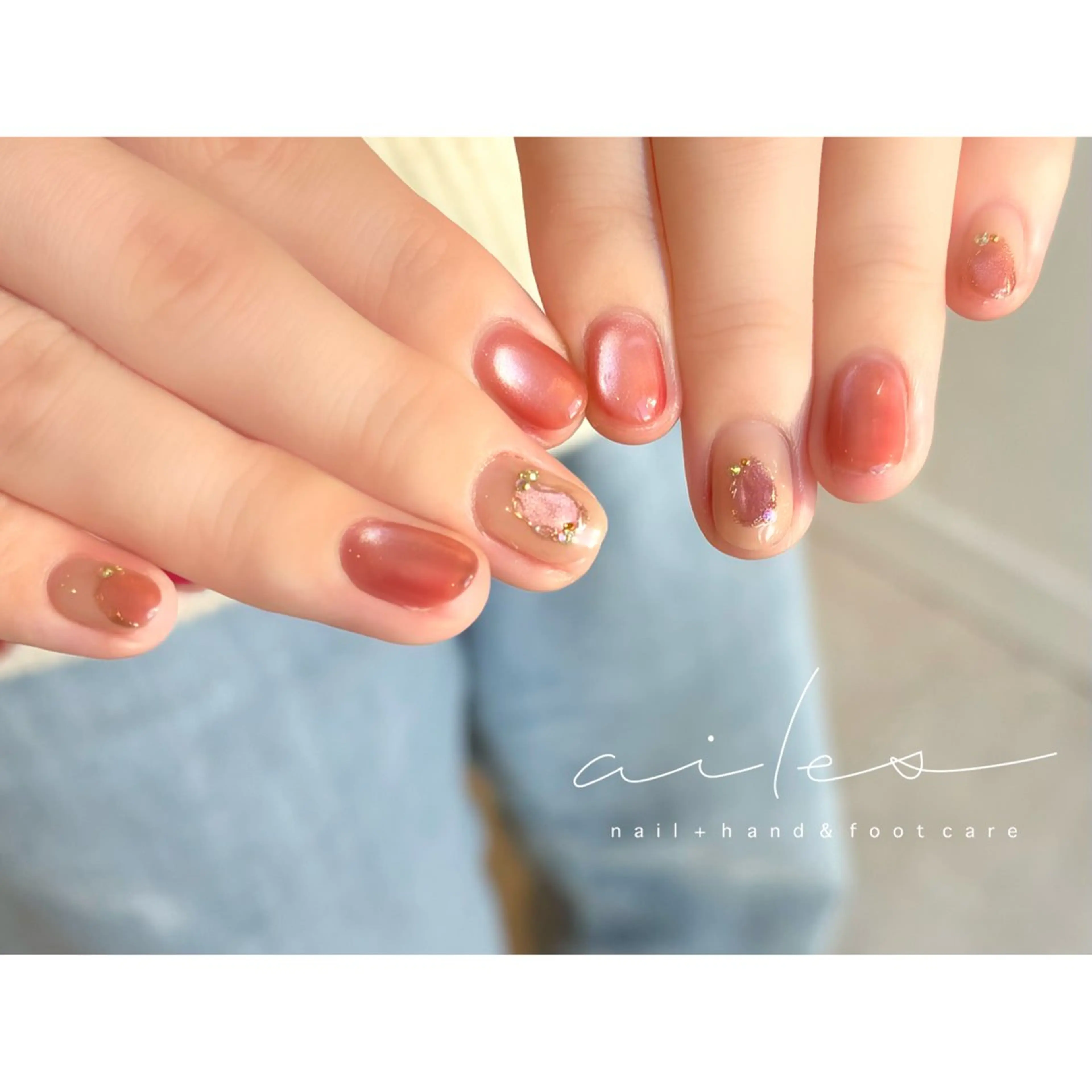 ネイル ailes柏 せきねのネイルデザイン