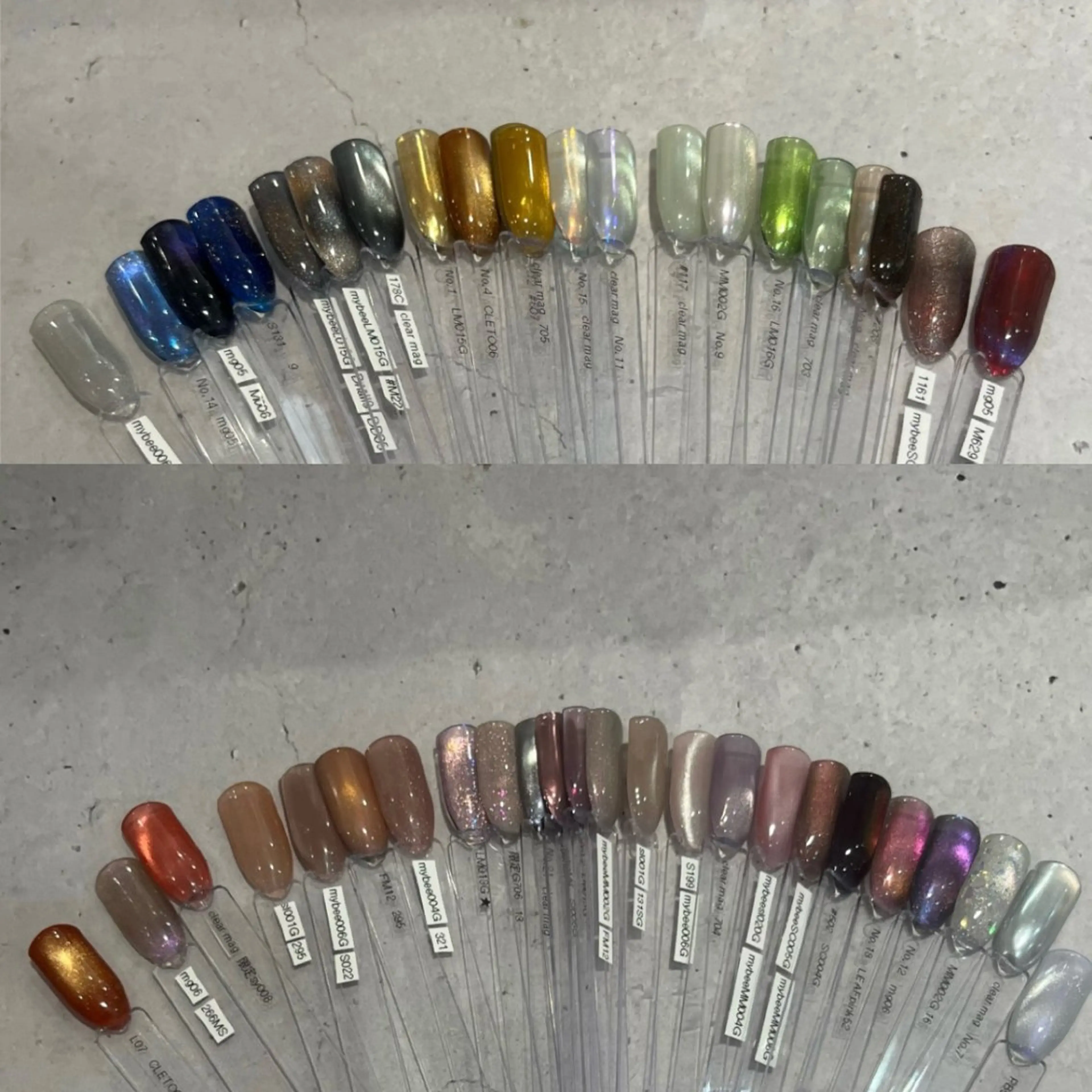 ⚠️練習モデル⚠️オフあり⭐️ワンカラーベース×マグネット🔮補足説明必ずご確認下さい。の写真