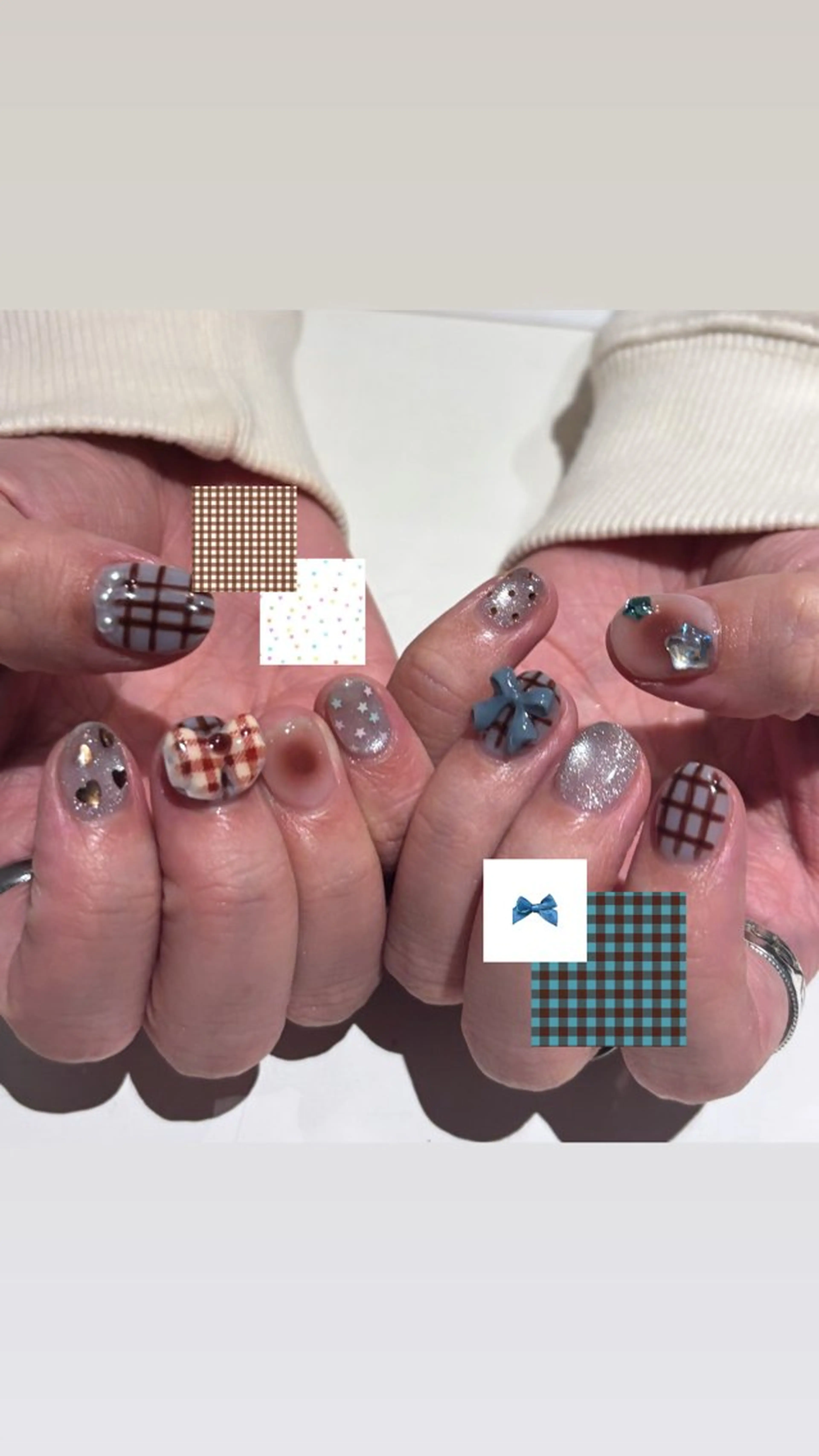 ネイル ハンドネイル 石川 萌香のネイルデザイン