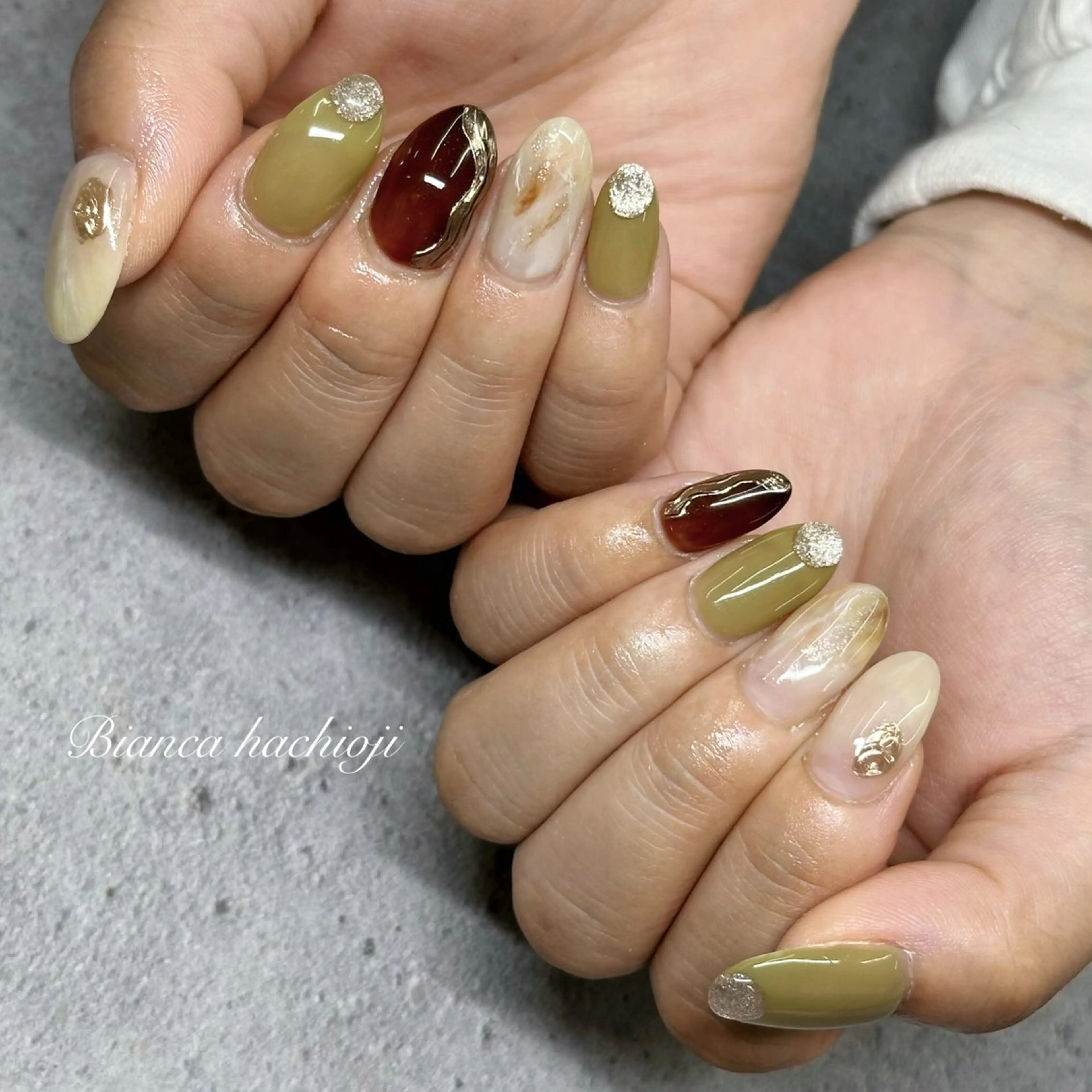 ネイル Bianca🦋 AIRAのネイルデザイン