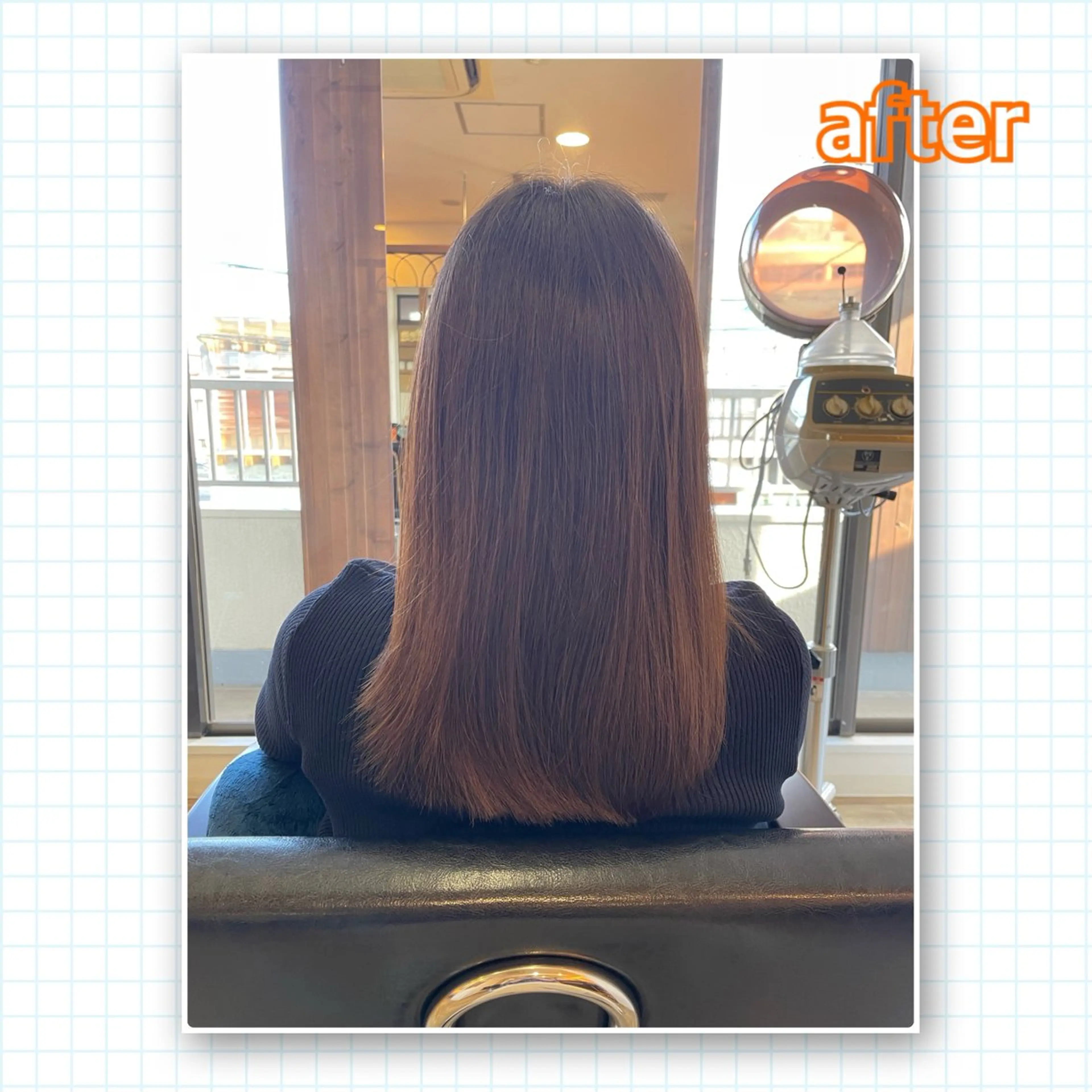 セミロング アミーベル🧸🧡 本店✂️しおりのヘアスタイル