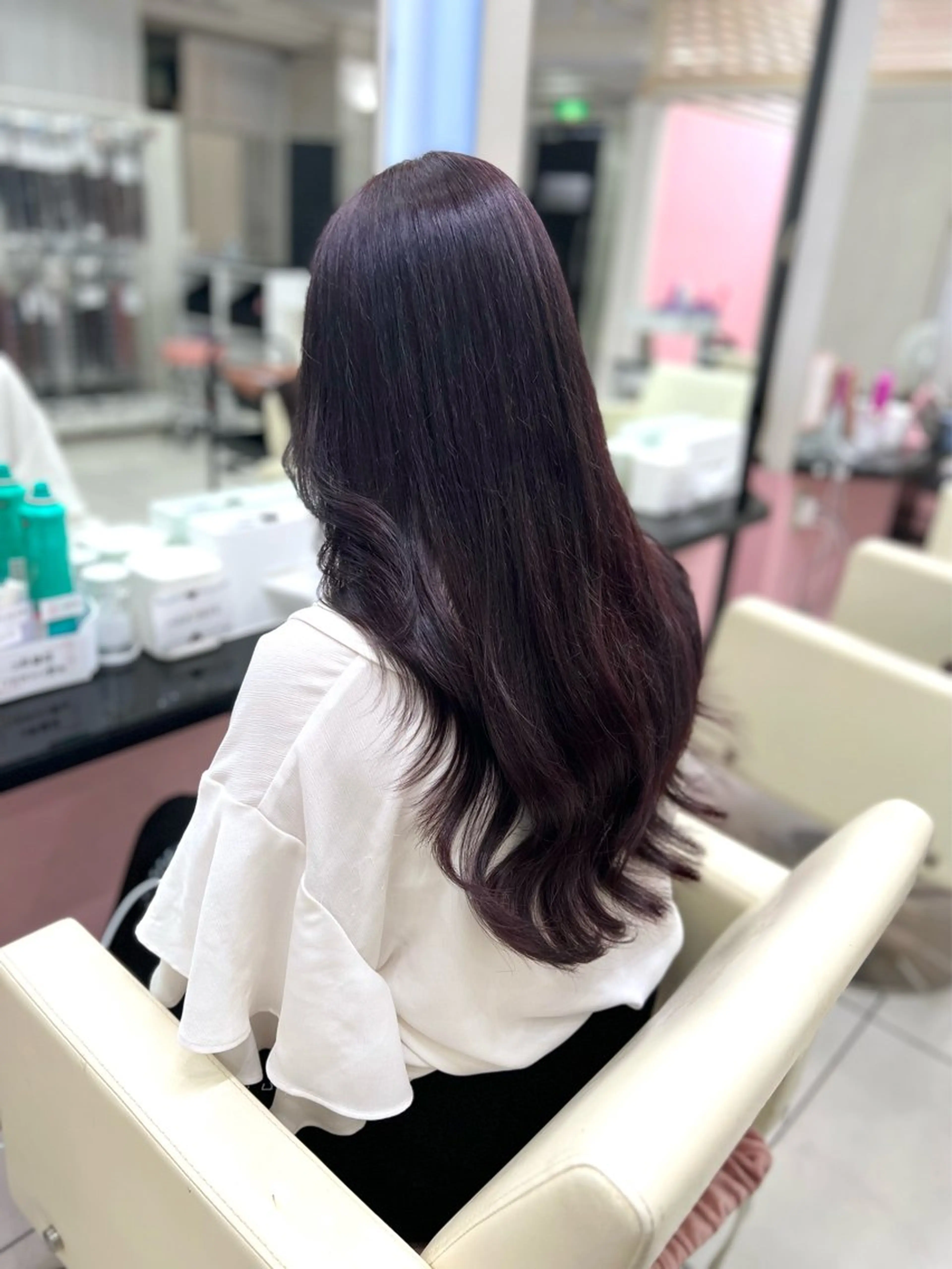 カラー season エクステ/ヘアカラーのヘアスタイル