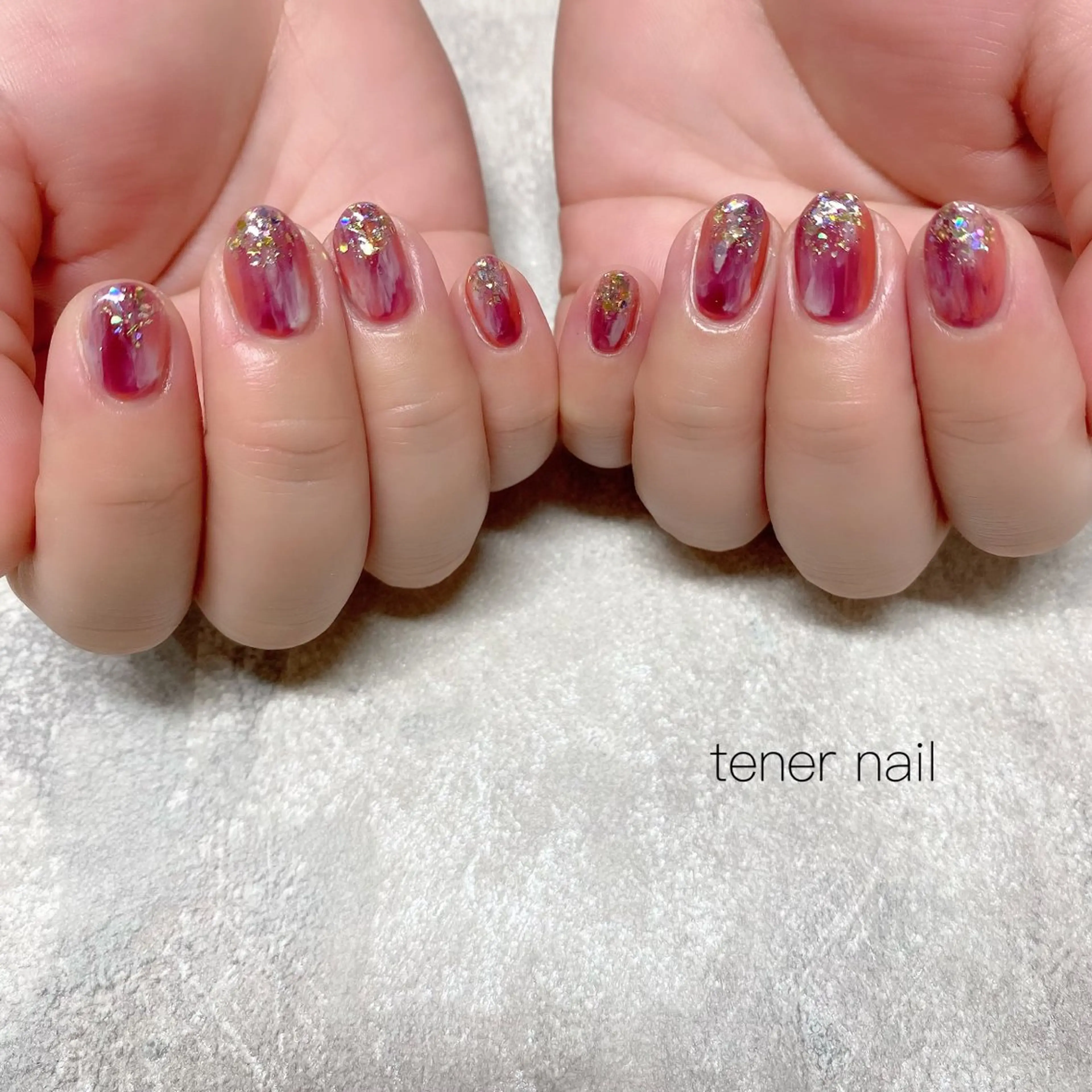 ネイル ニュアンスネイル テネルネイル tener nailのネイルデザイン
