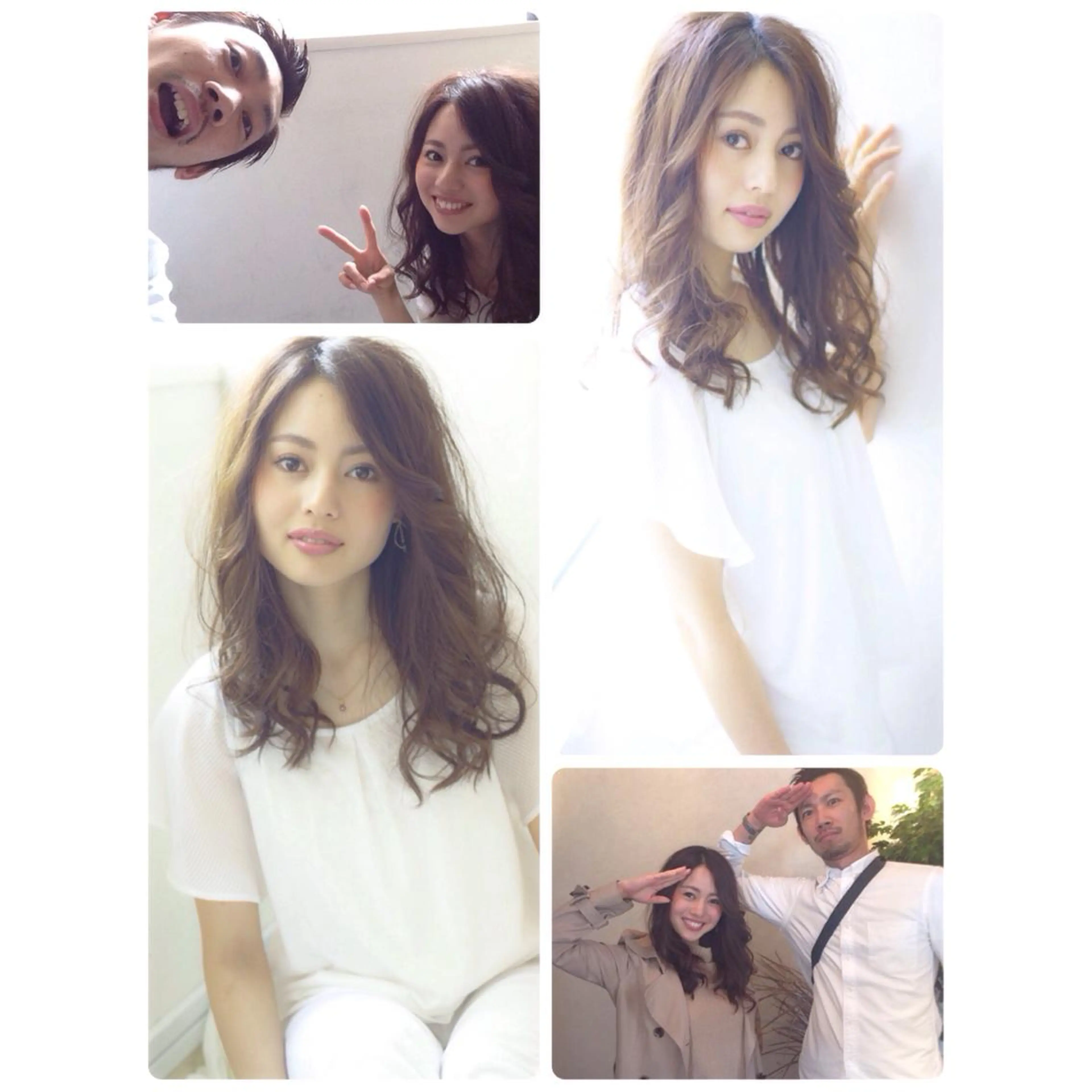 セミロング カラー 💎髪質改善💎 デザイナーshinのヘアスタイル