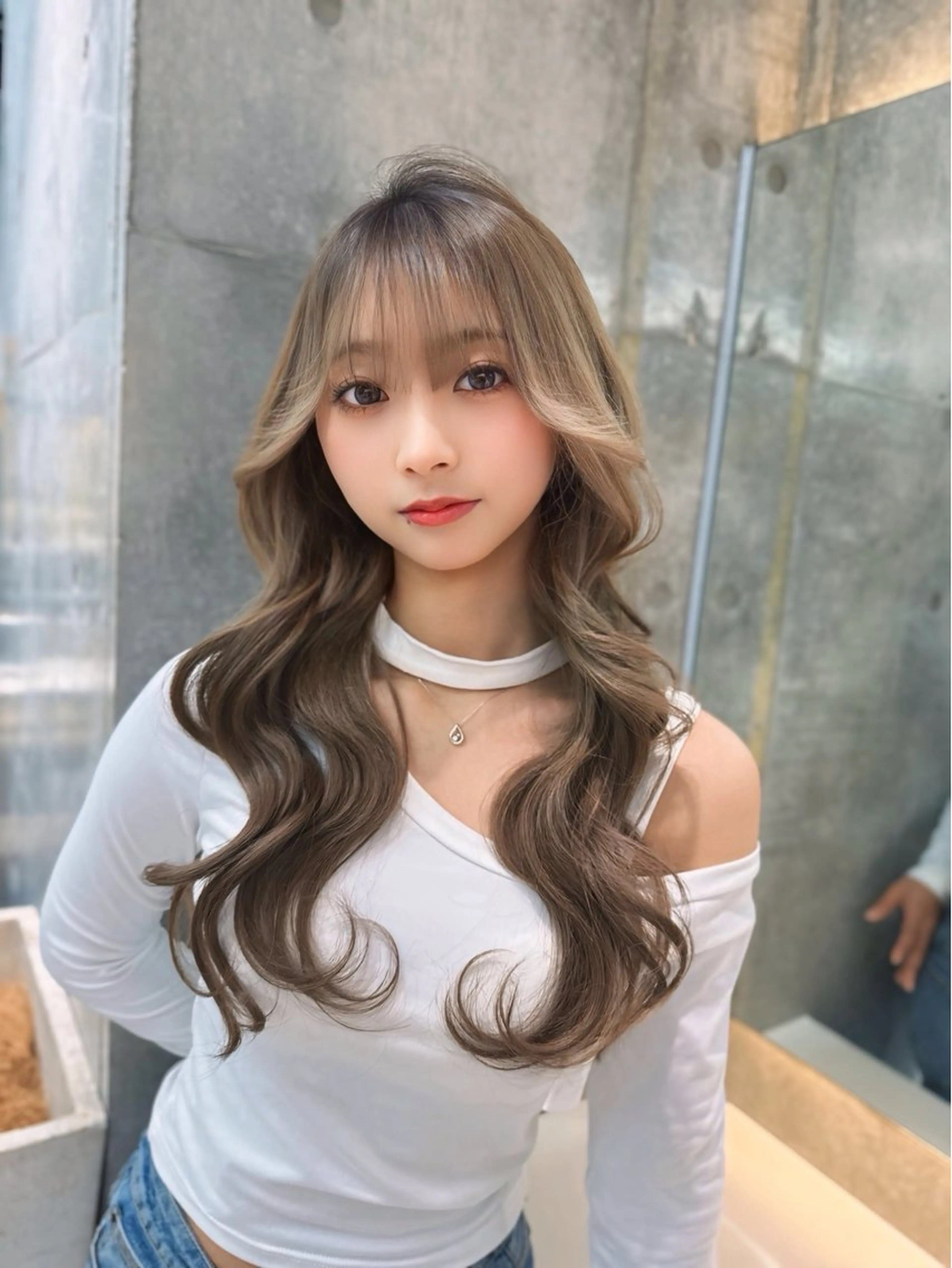 ロング カット ヘアカラー トリートメント ゆーだい🇰🇷韓国 🇰🇷×髪質改善のヘアスタイル