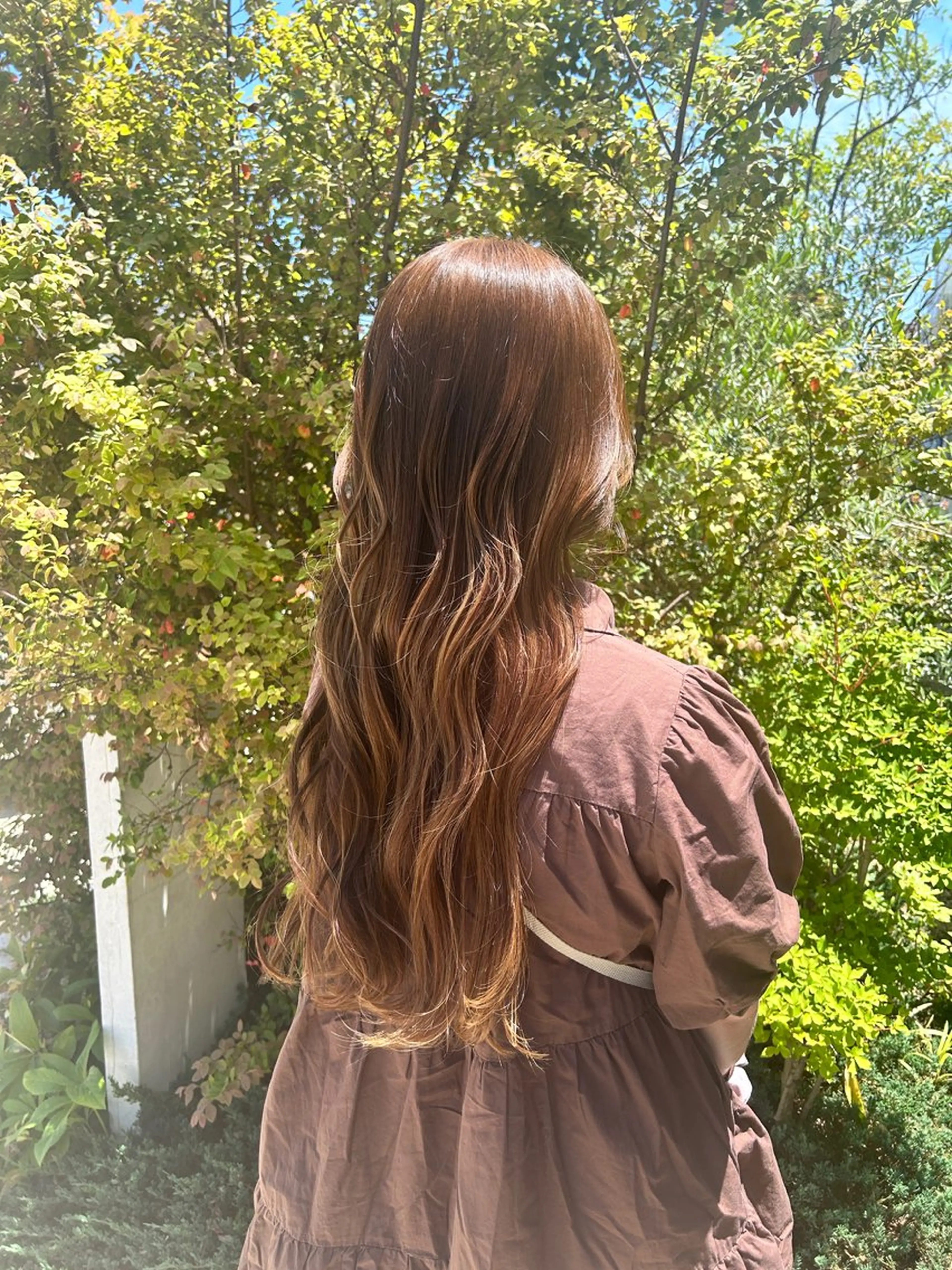 ロング 山本 知佳のヘアスタイル