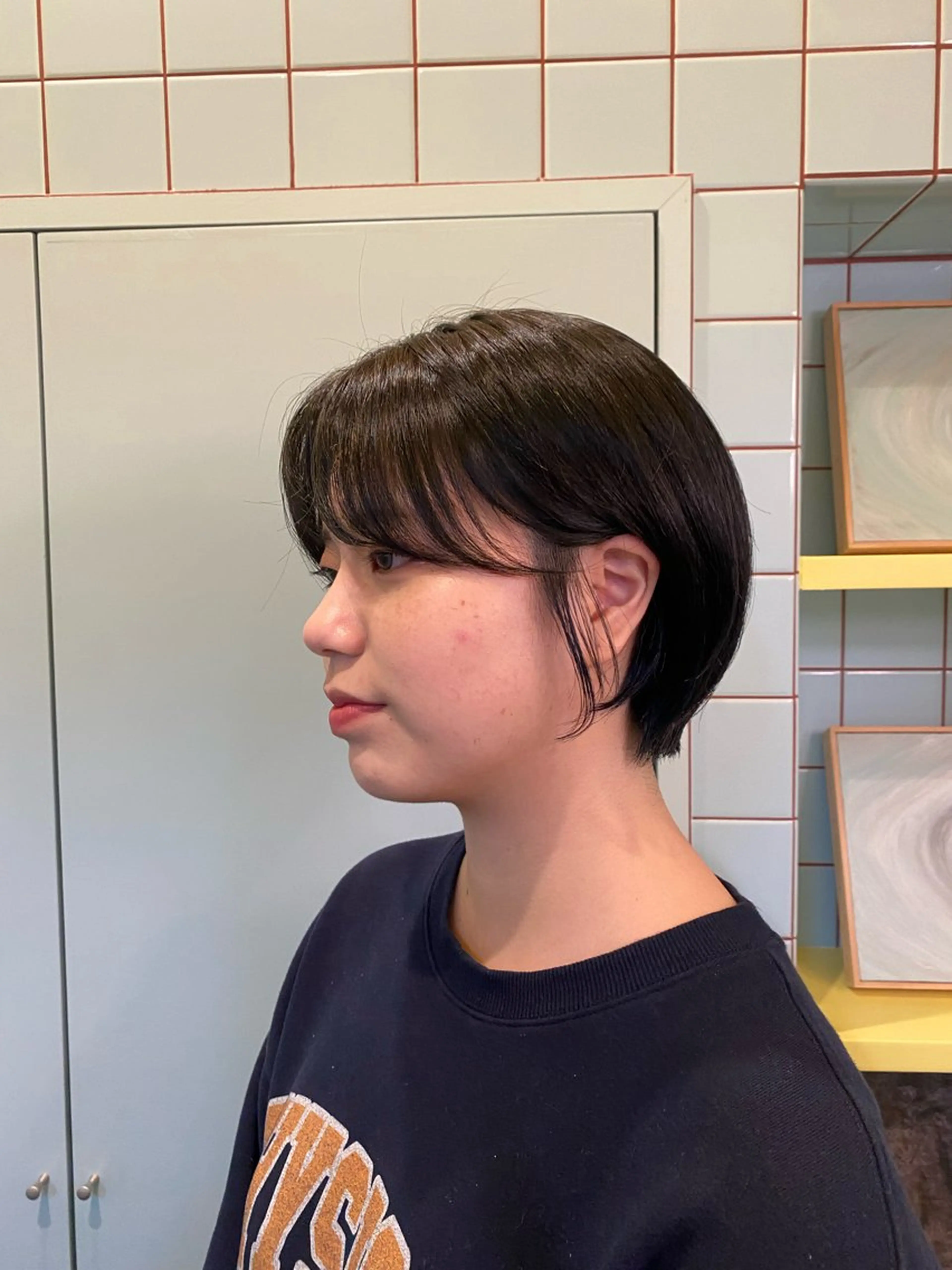 ショート トクザト アイニのヘアスタイル