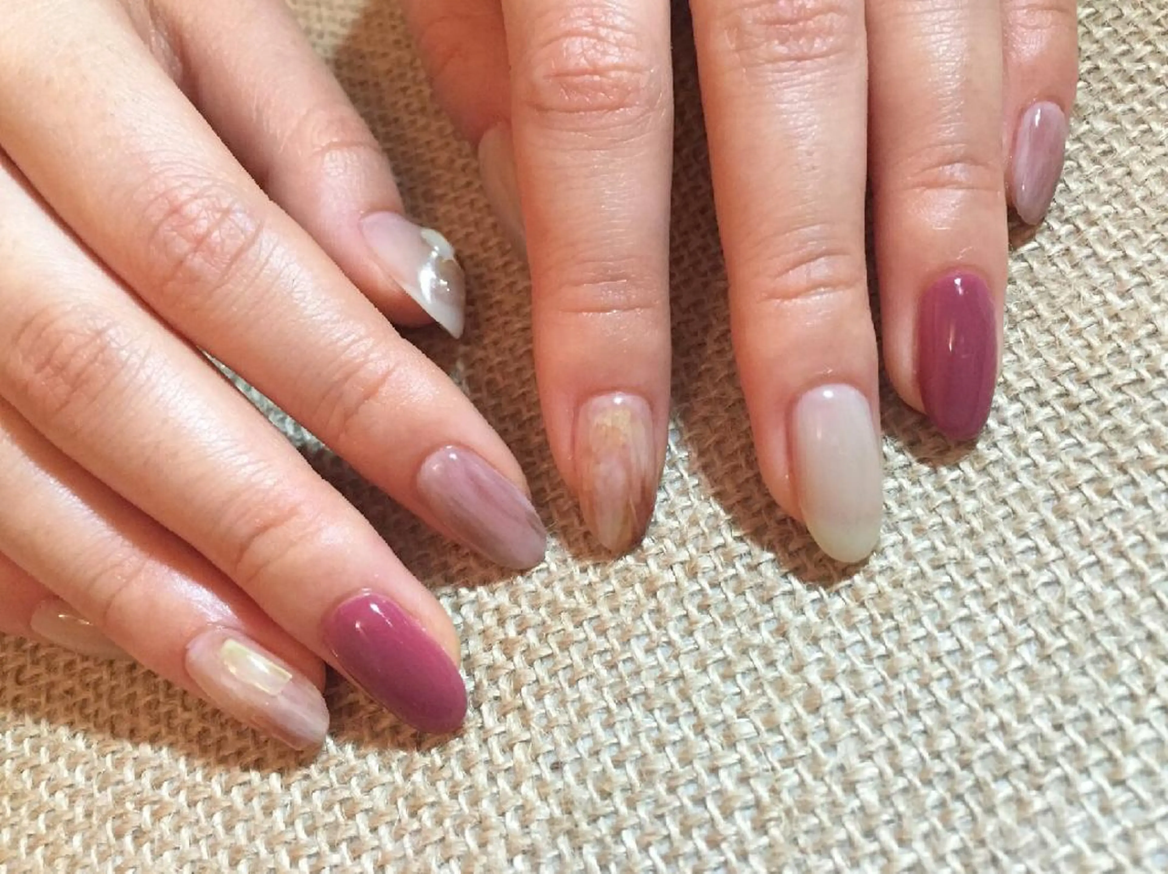 ネイル ハンドネイル 山田 貴子のネイルデザイン