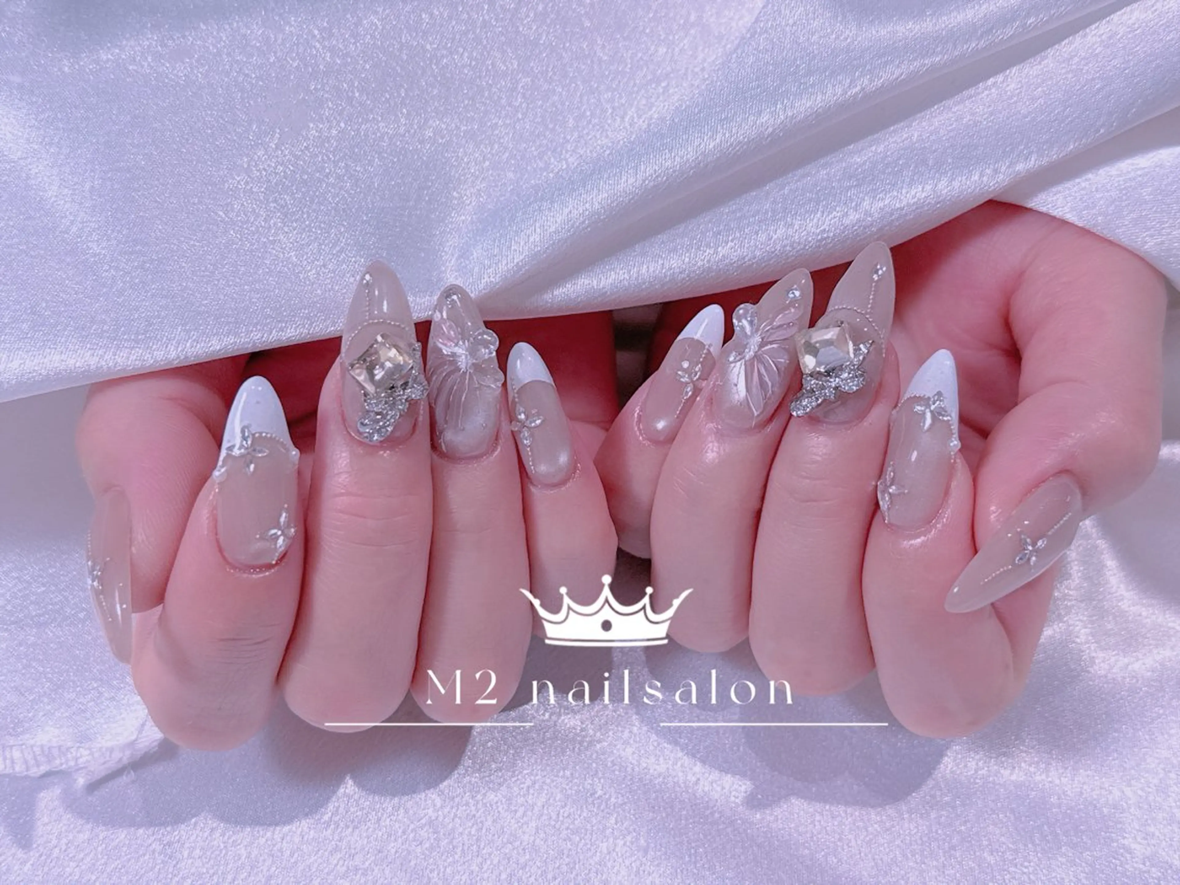 ネイル ハンドネイル 長さだし専門店 M2　rikaのネイルデザイン
