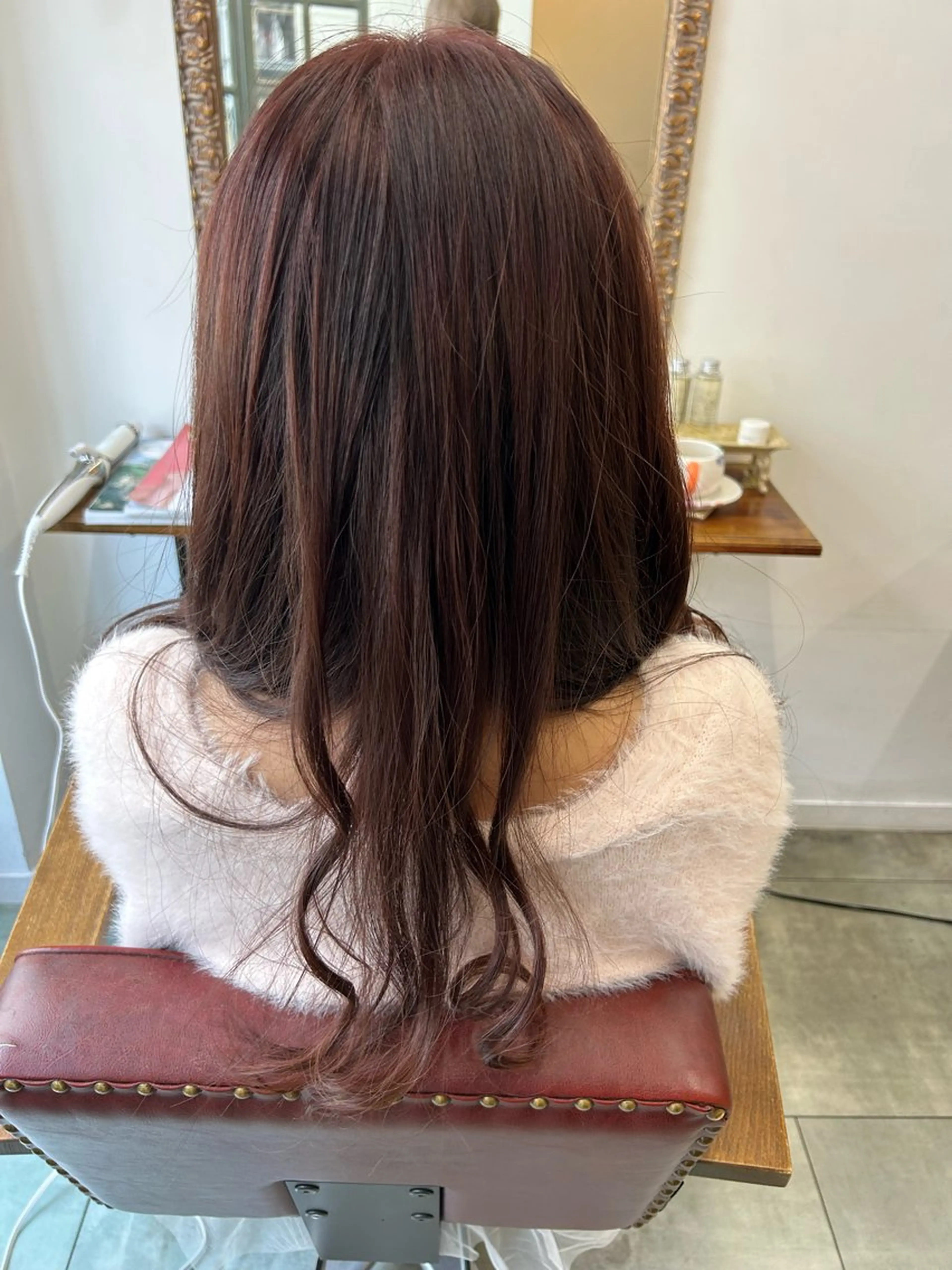 透明感スタンダードカラー+4種類のトリートメント(シャンプー、ブロー込み)の写真