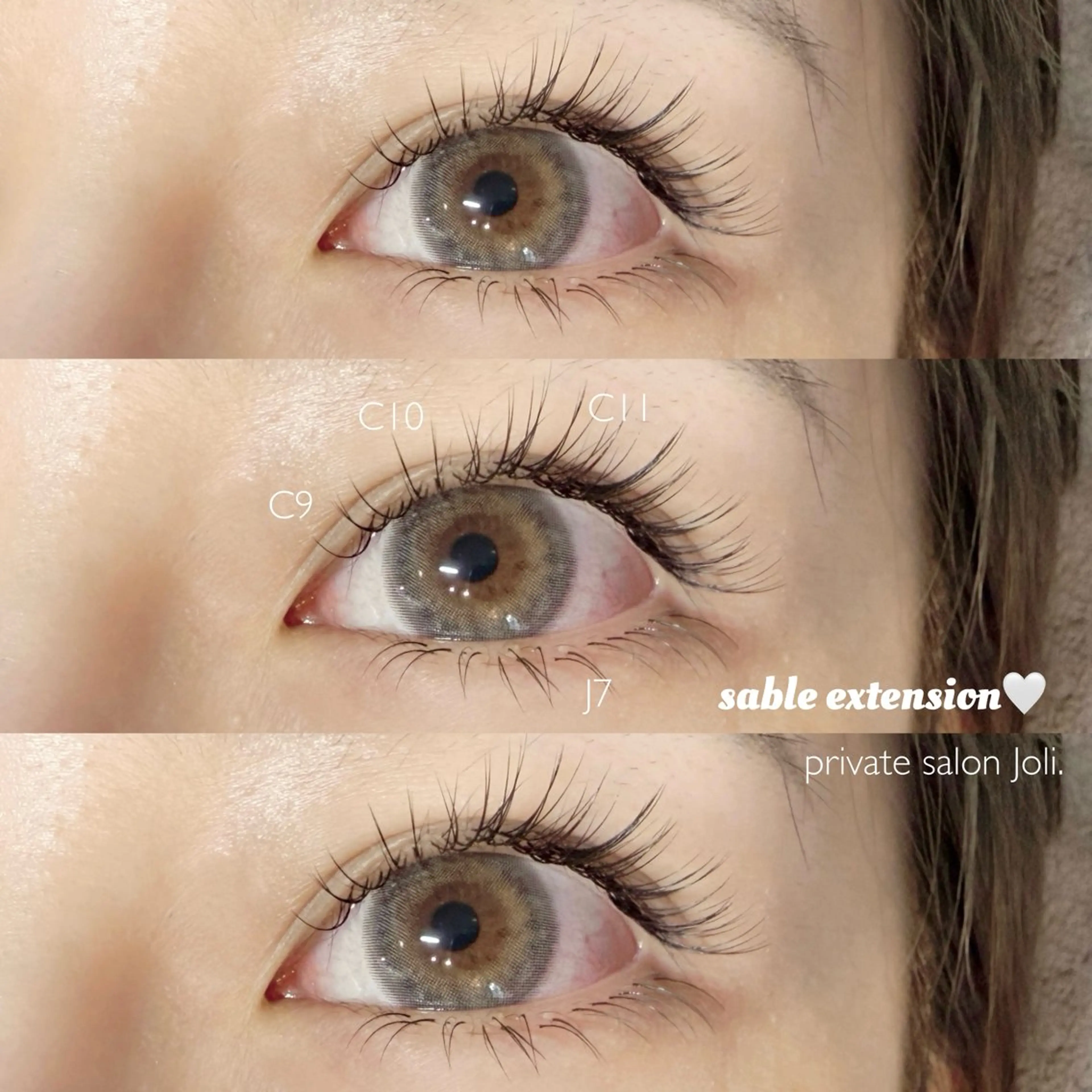 マツエク・マツパ マツエク Joli. 🌷nakajimaのマツエク・マツパデザイン