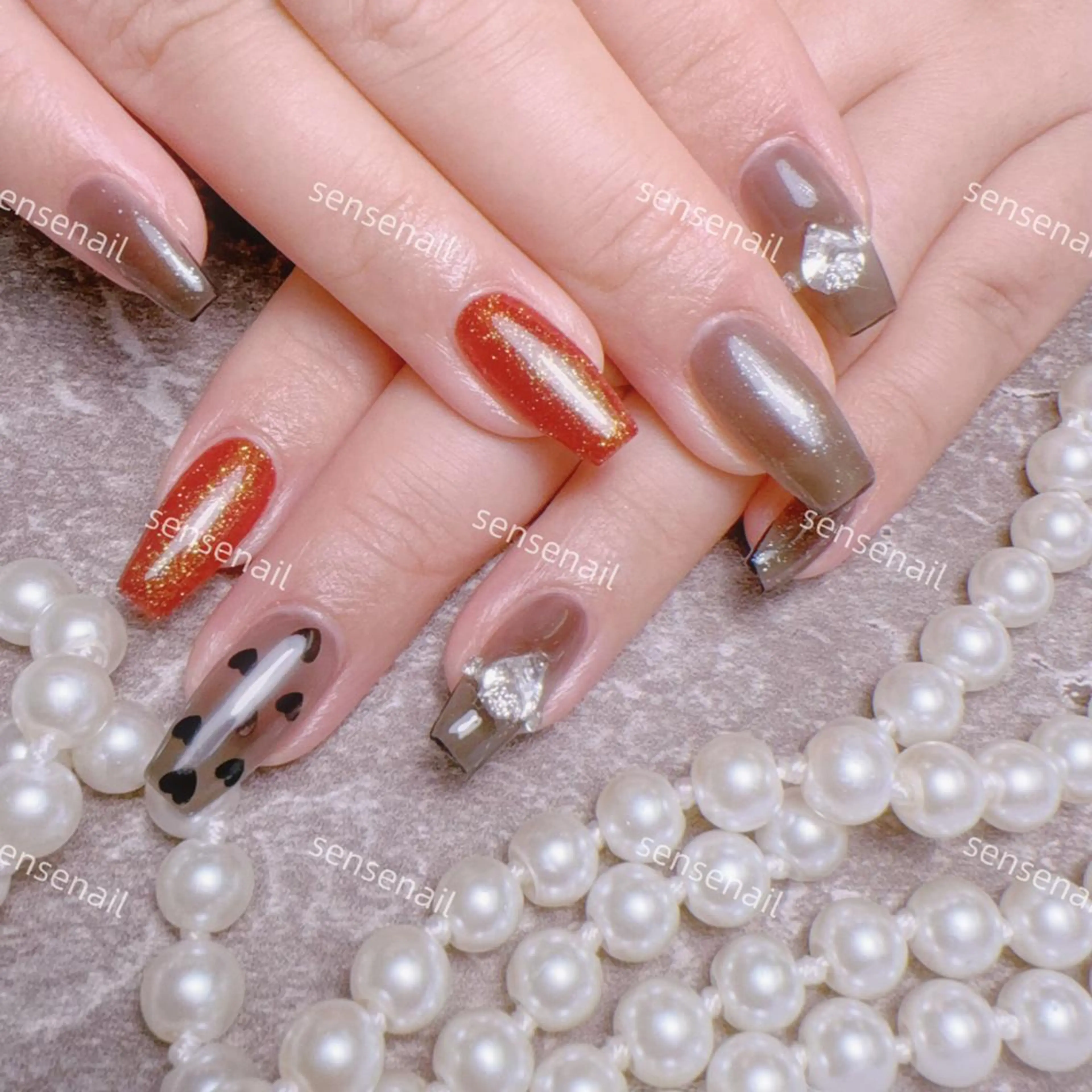 ネイル ハンドネイル 🎀Sense Nail新宿店🎀のネイルデザイン