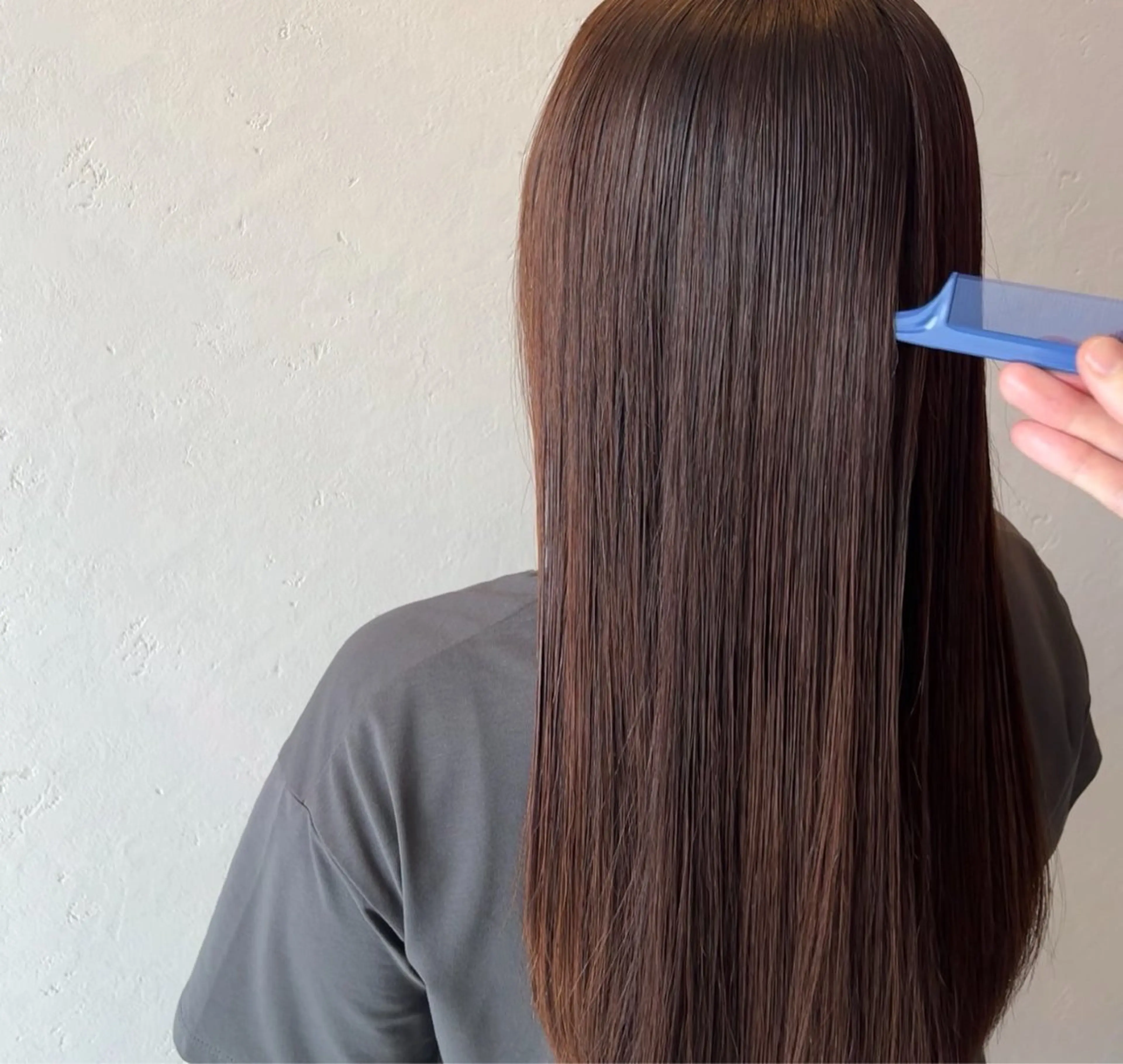 セミロング 希優🌺ソムリエ /ブリーチ/カットのヘアスタイル