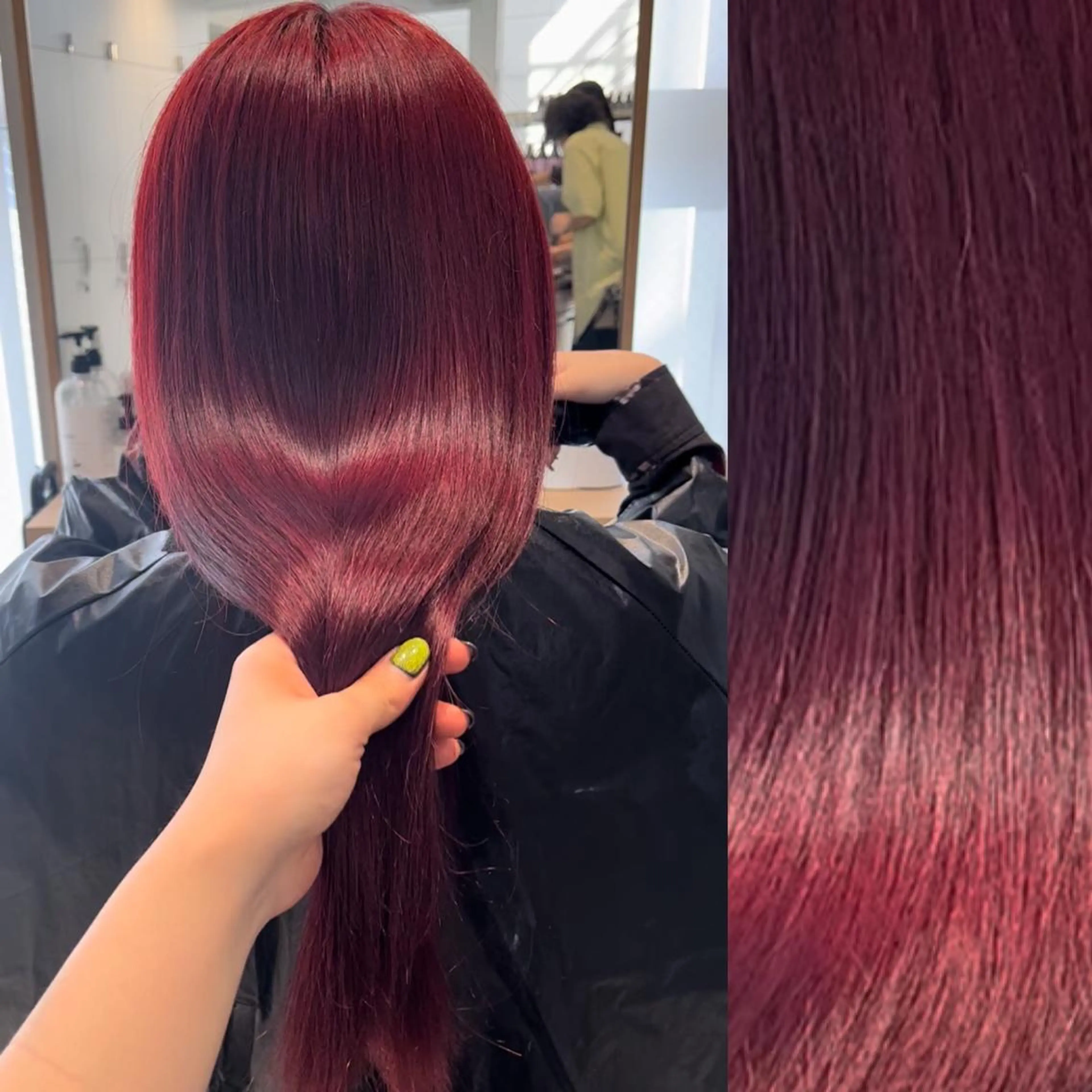 ロング カラー ヘアアレンジ ベージュカラー ブリーチ ブラウンカラー ケアブリーチ カシス stylist ◎RUKI.のヘアスタイル