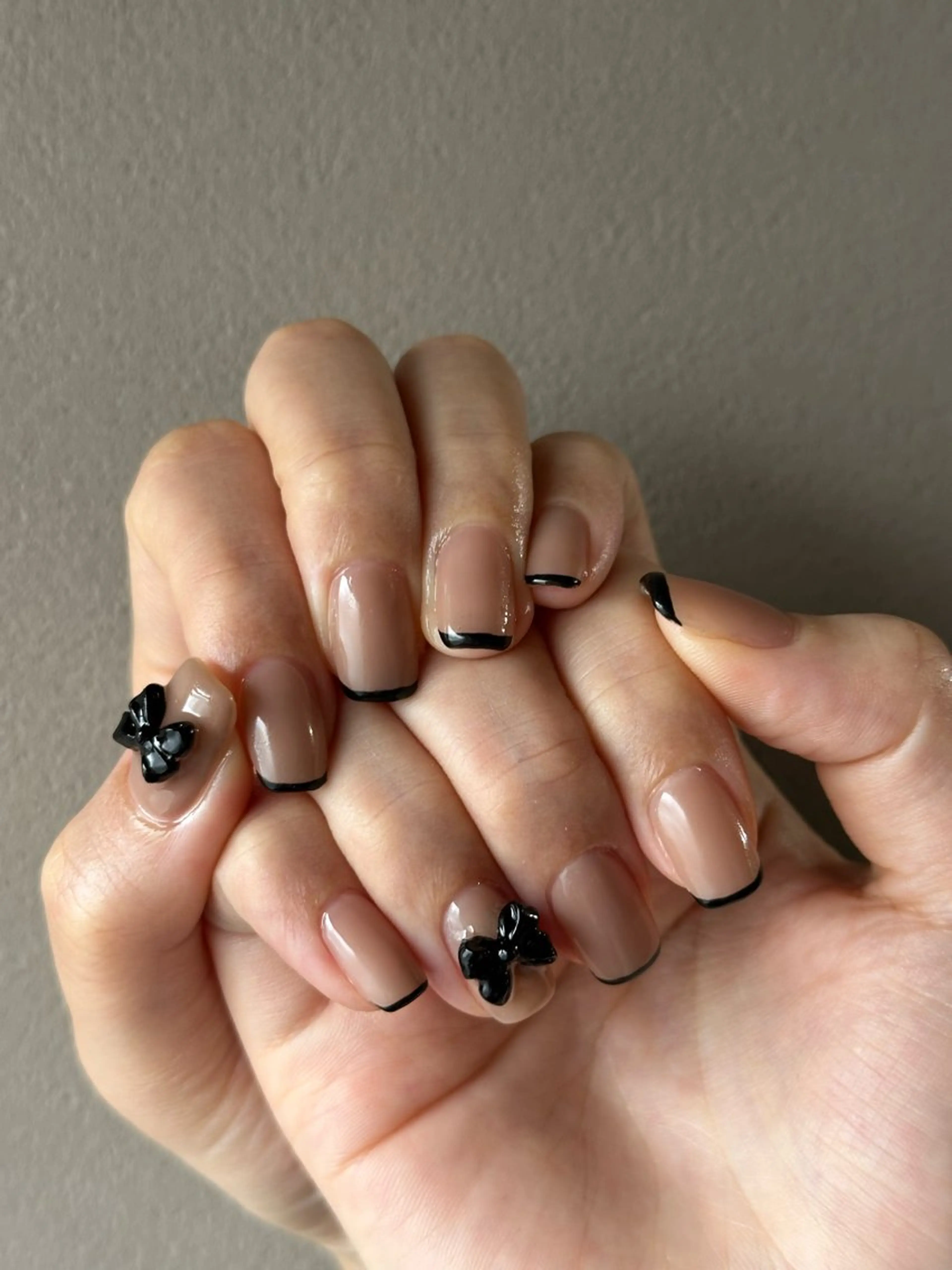 ネイル リボン ハンドネイル sen所属・sen 高松市国分寺町のネイルデザイン