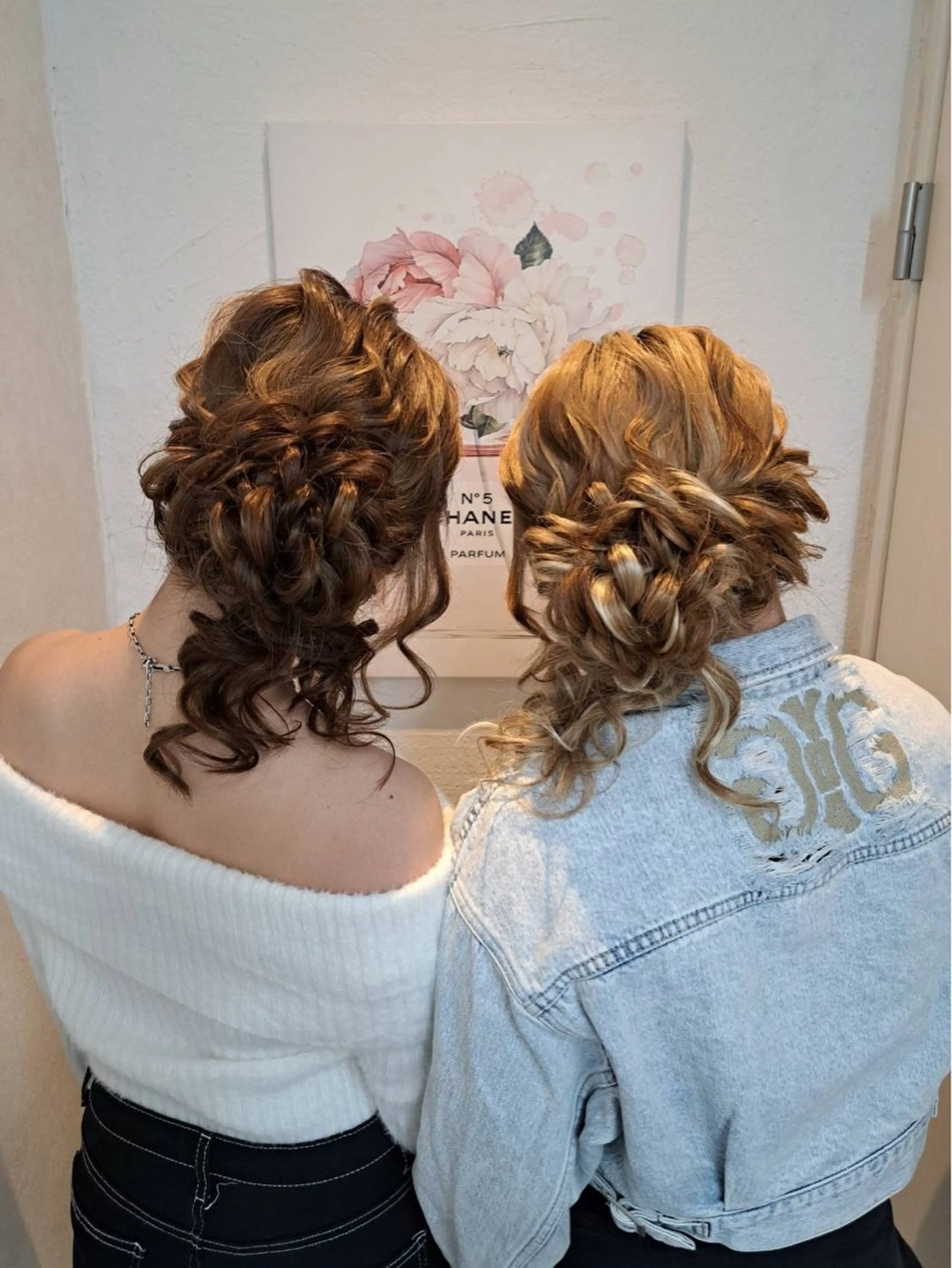 ロング ヘアセット GLOSS 心斎橋 山上のヘアスタイル