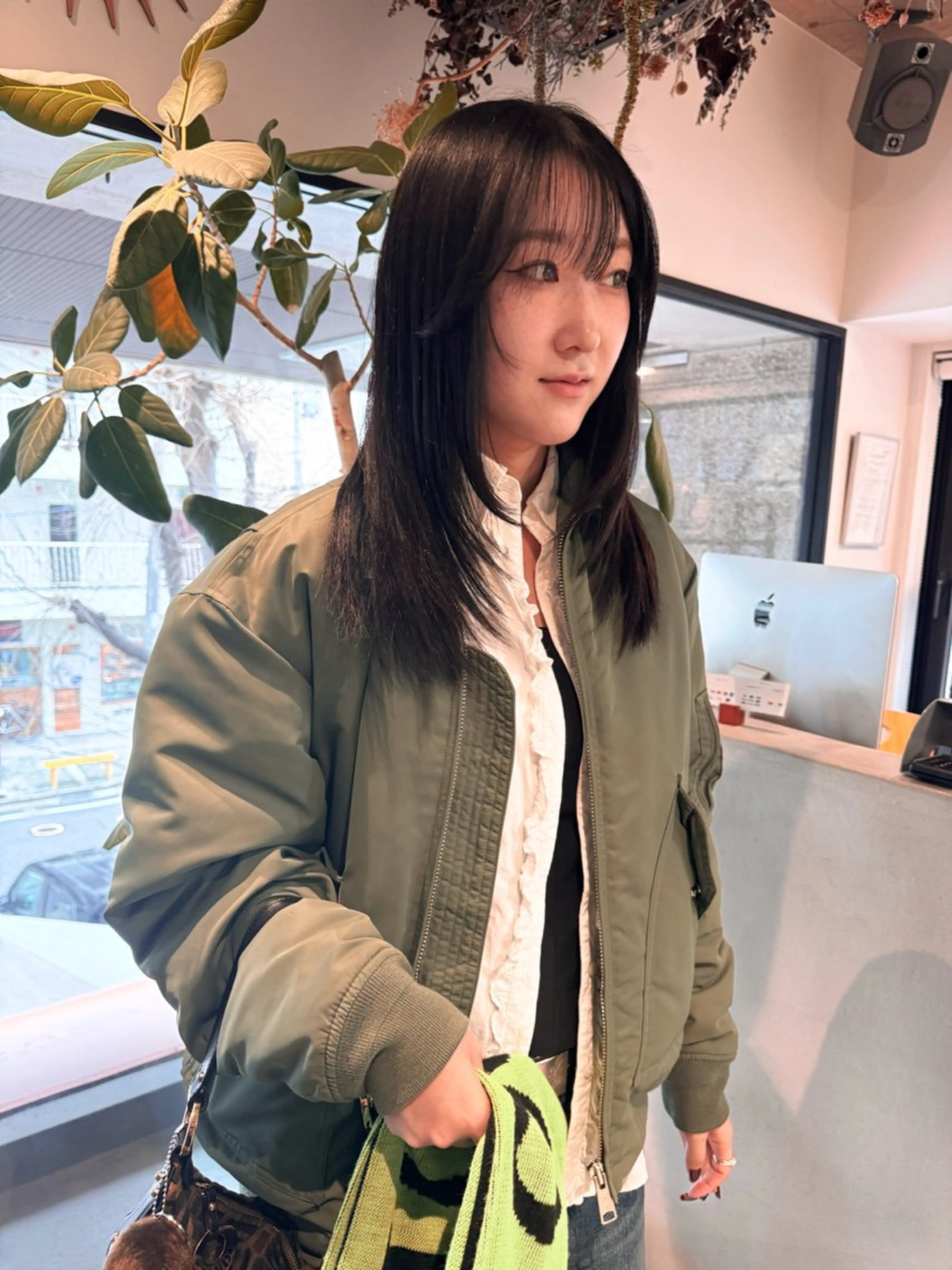 メンズ カット saki/メンズパー マ・デザインカラーのヘアスタイル