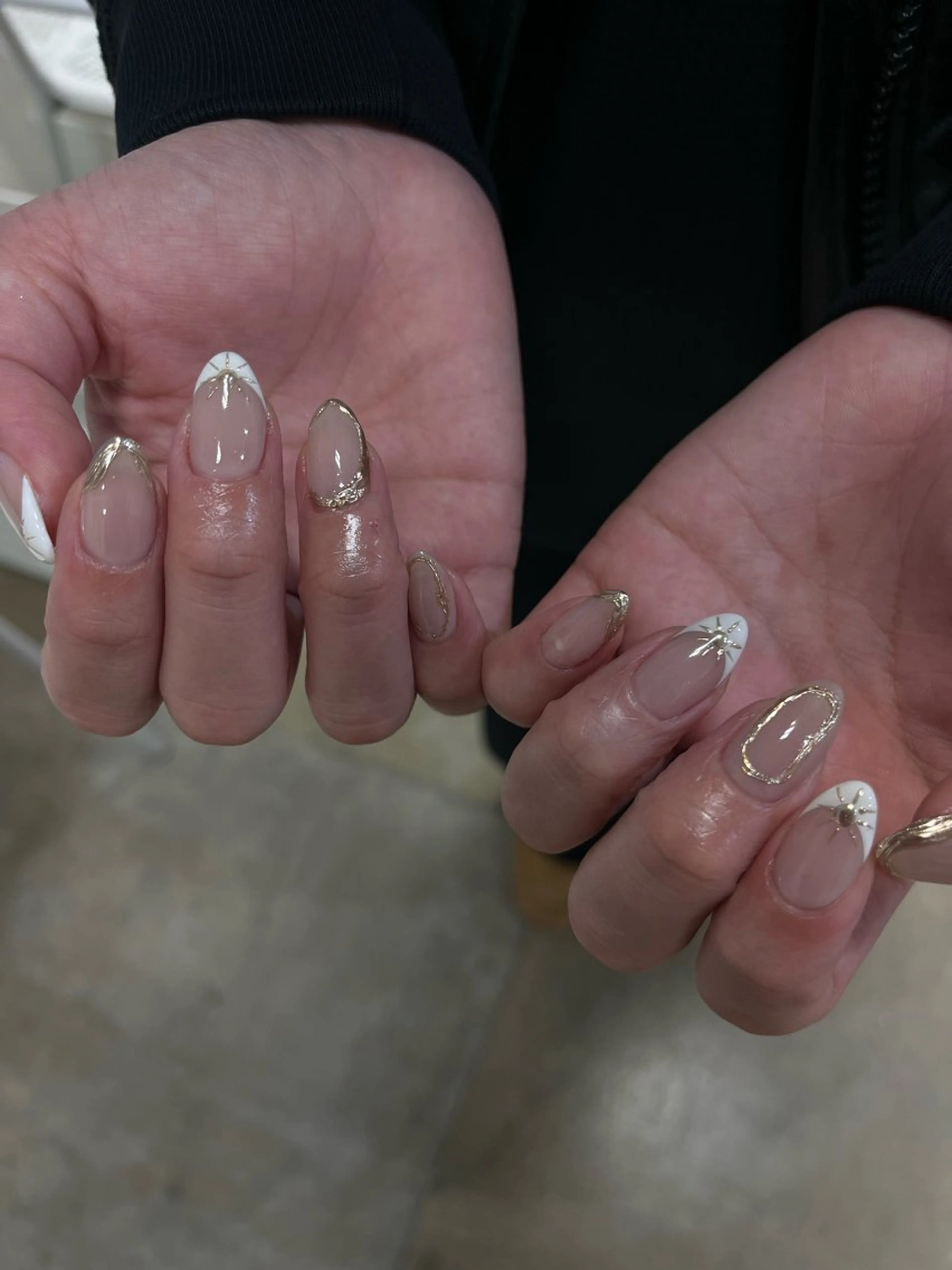 ミディアム ハンドネイル rosanna大宮店 田中のネイルデザイン