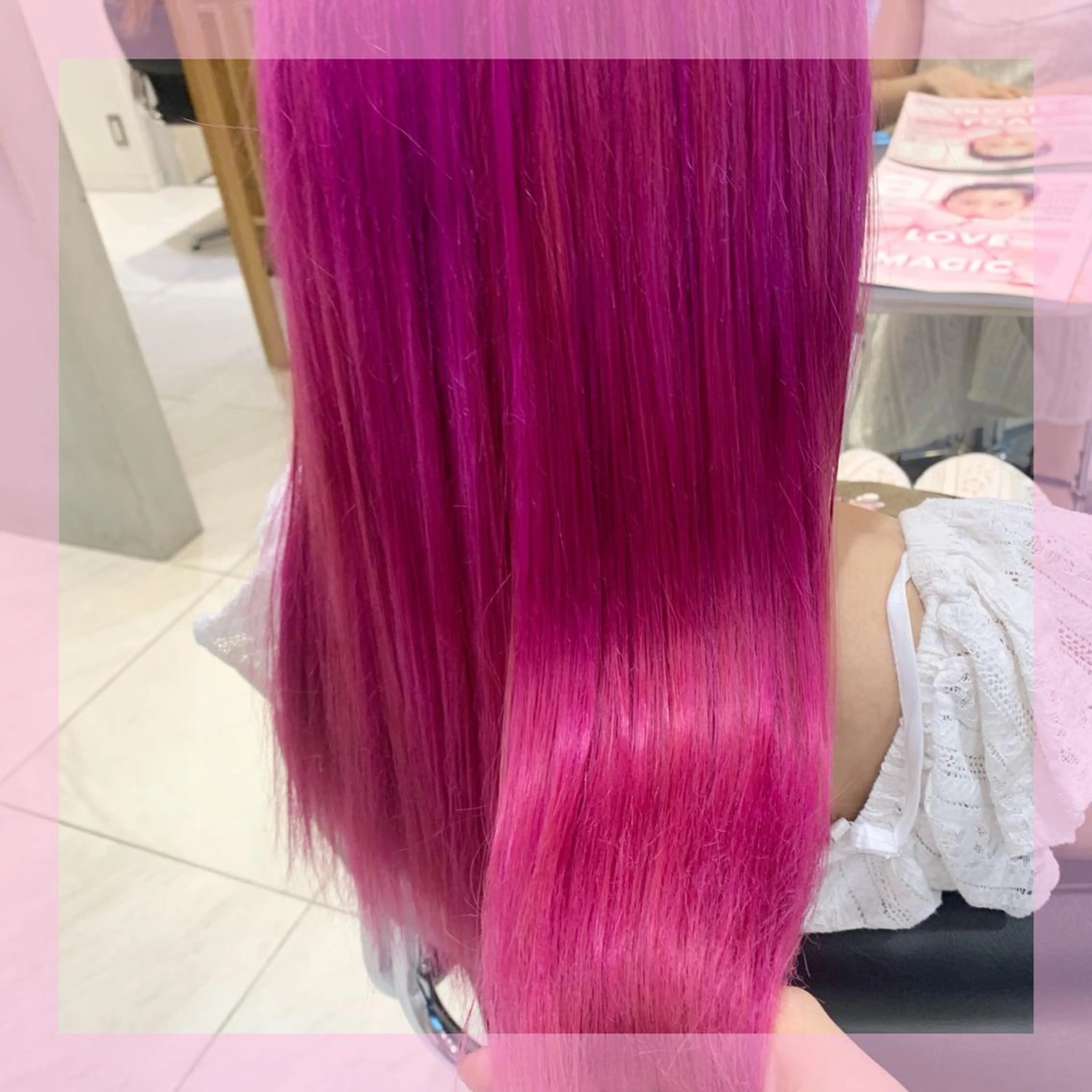 ロング カラー ヘアアレンジ ヘアカラー トリートメント ヘアセット 🫧柔色/トレンド カラー/川辺晴加のヘアスタイル