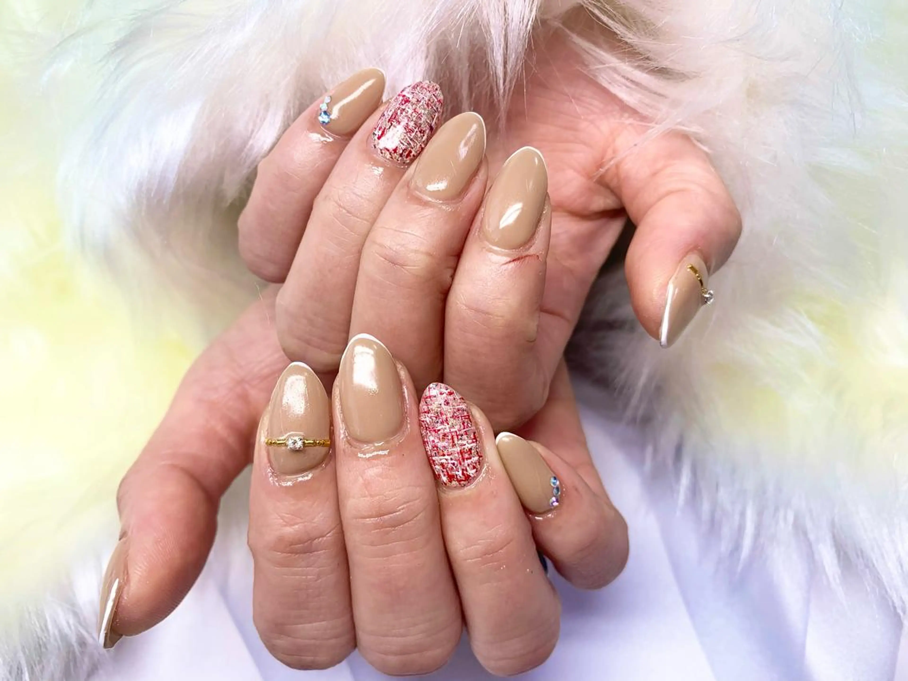 ネイル フレンチネイル 痩身/脱毛/ネイル HARUKAのエステ・リラクイメージ