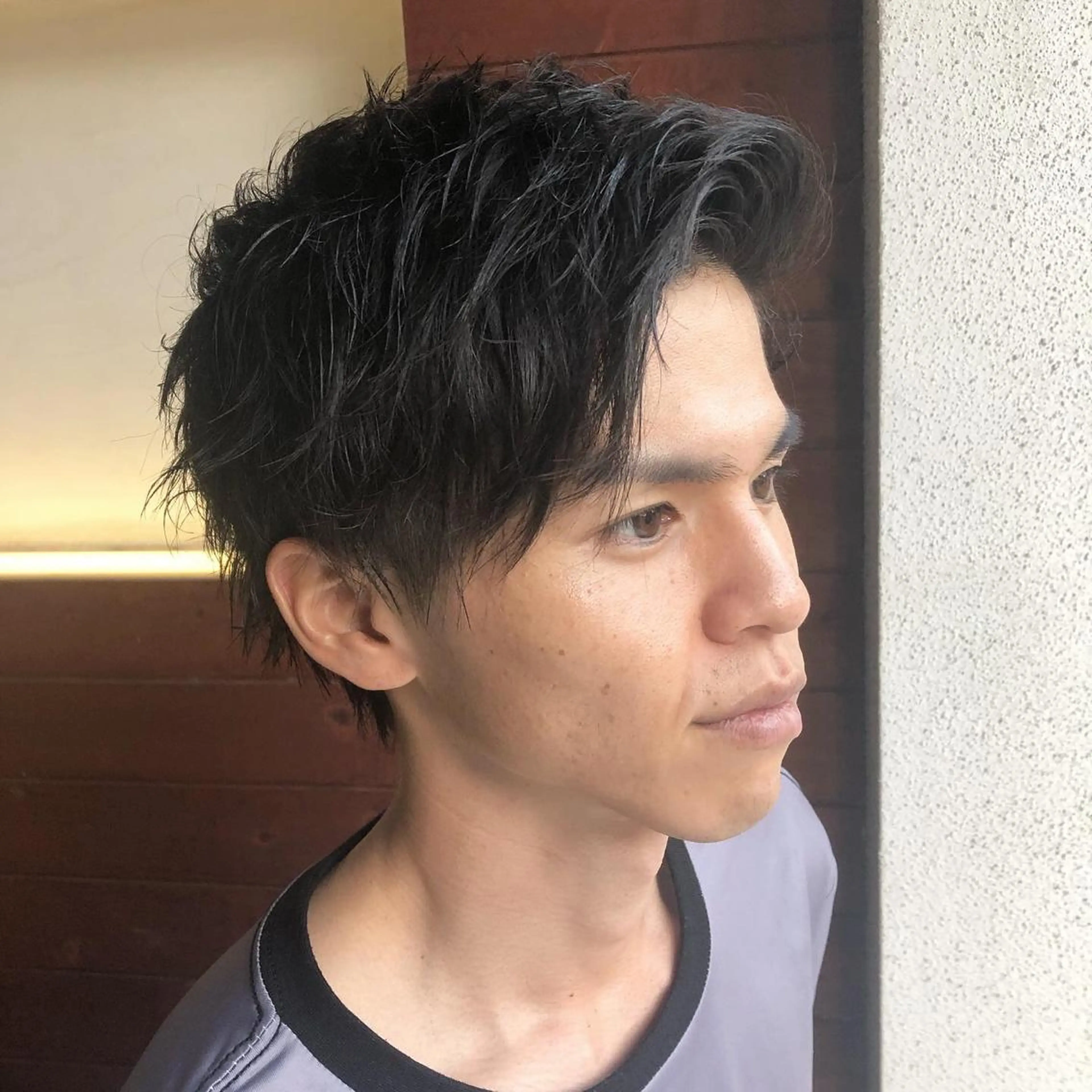メンズ カット 松本 剛成のヘアスタイル