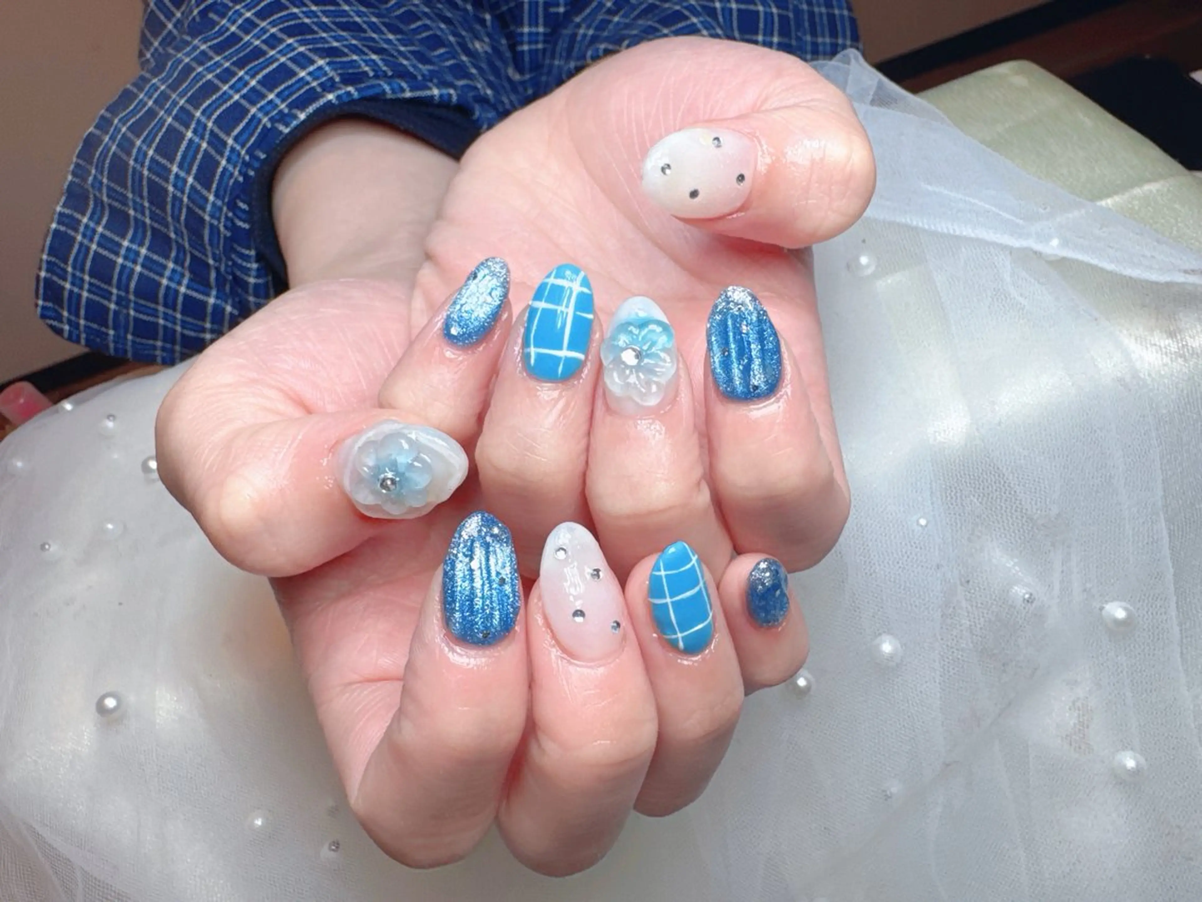 ネイル ハンドネイル リセス 高田馬場💎のネイルデザイン