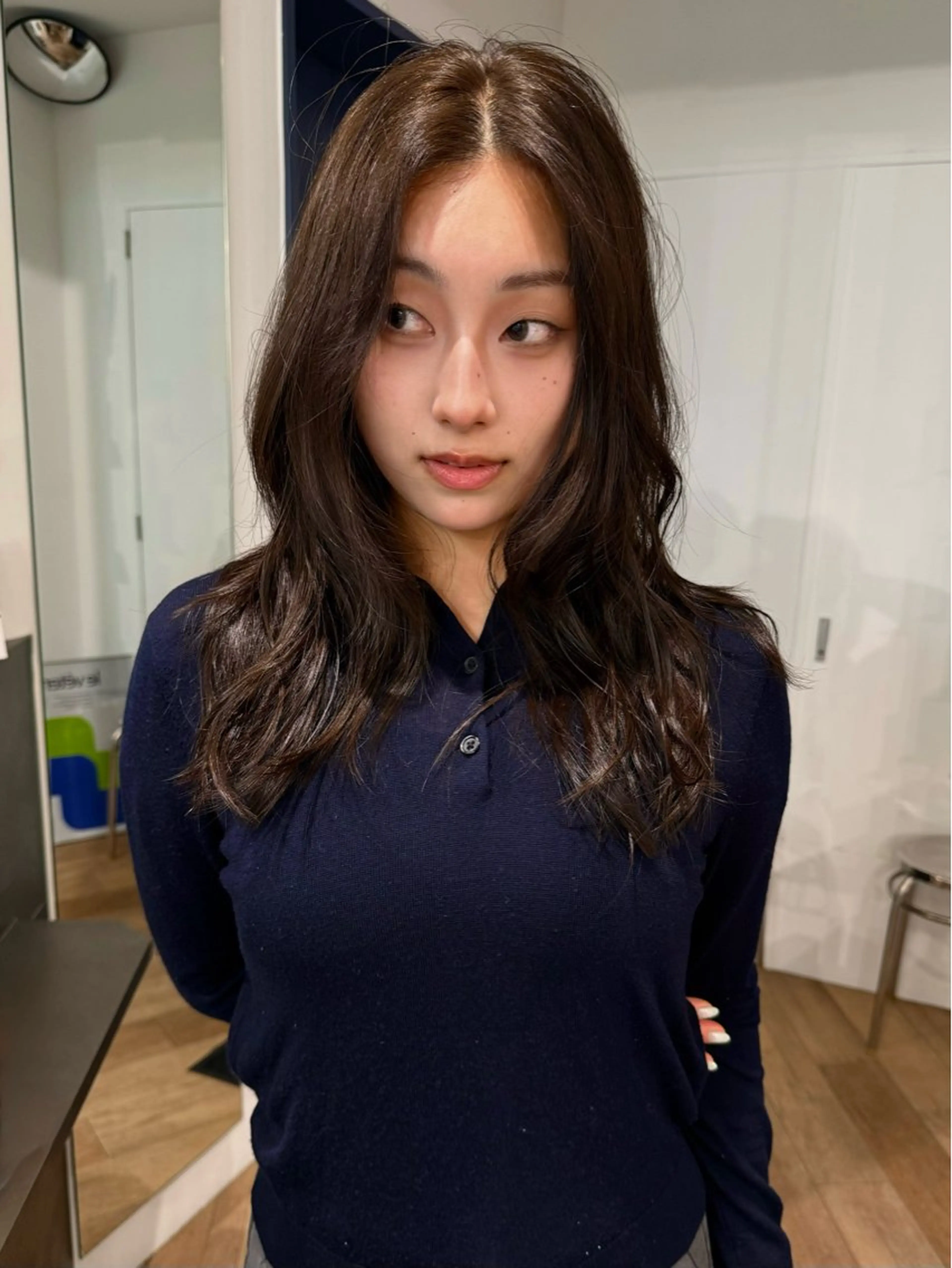 ロング カラー アッシュ アッシュグレー アッシュグレージュ グレージュ オリーブグレージュ Cashel Tokyo_sotaのヘアスタイル