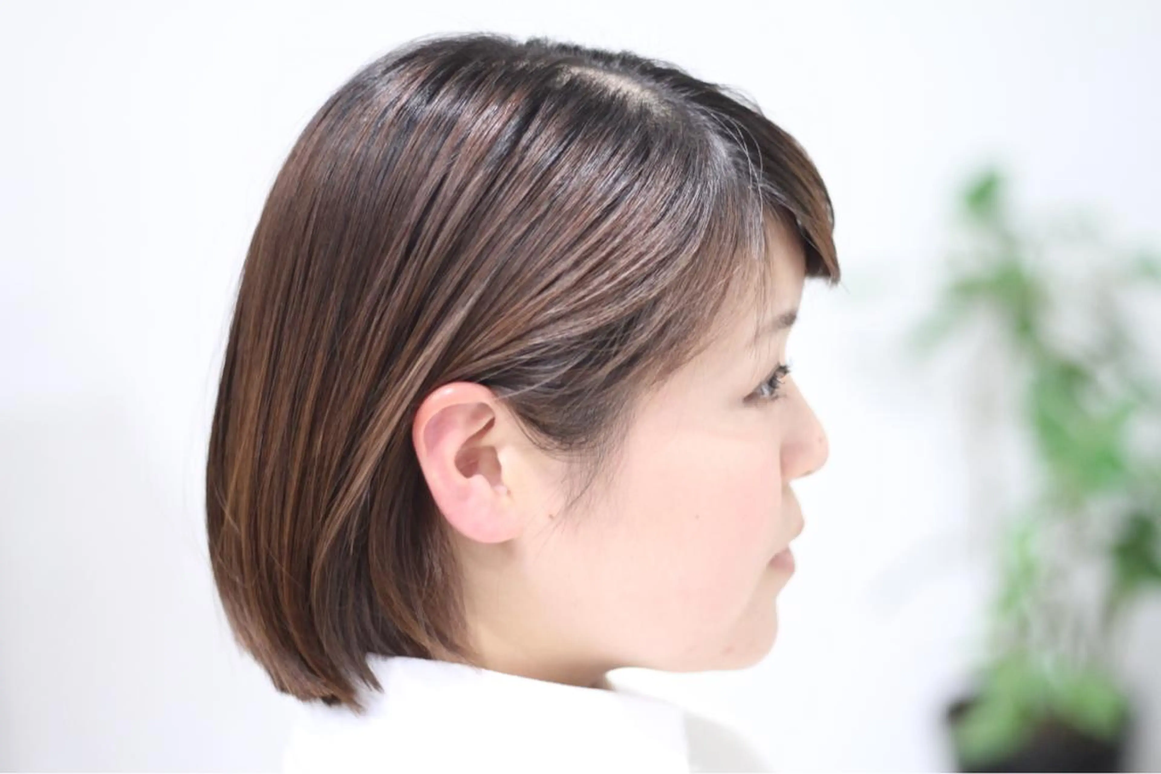 ショート カラー パーマ ボブ 矢島 真樹のヘアスタイル