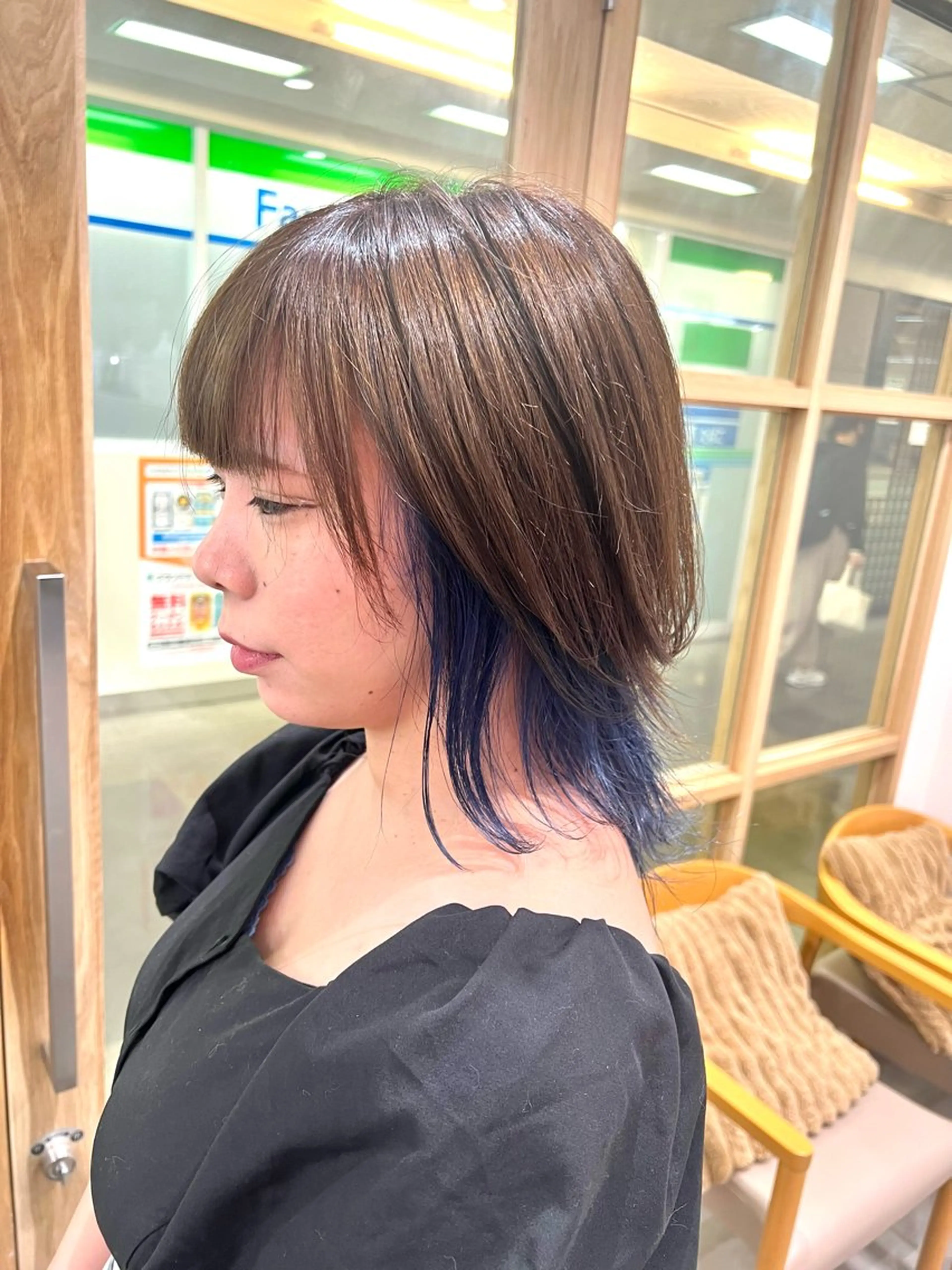 ショート ヘアカラー 松平 拓巳のヘアスタイル
