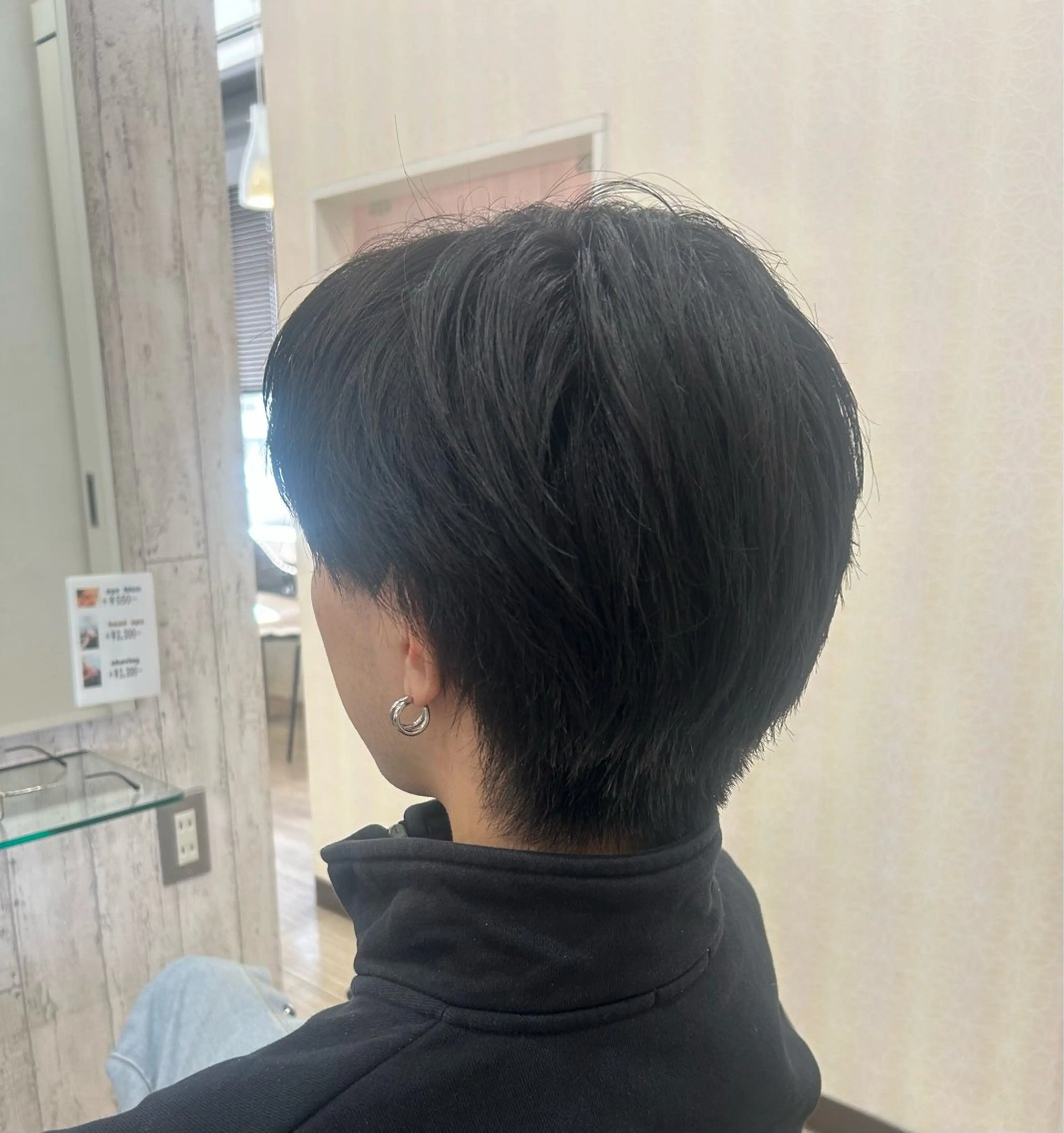 ミディアム メンズ カット 新横浜CLOVER 本店🍀 鈴木 陽太のヘアスタイル