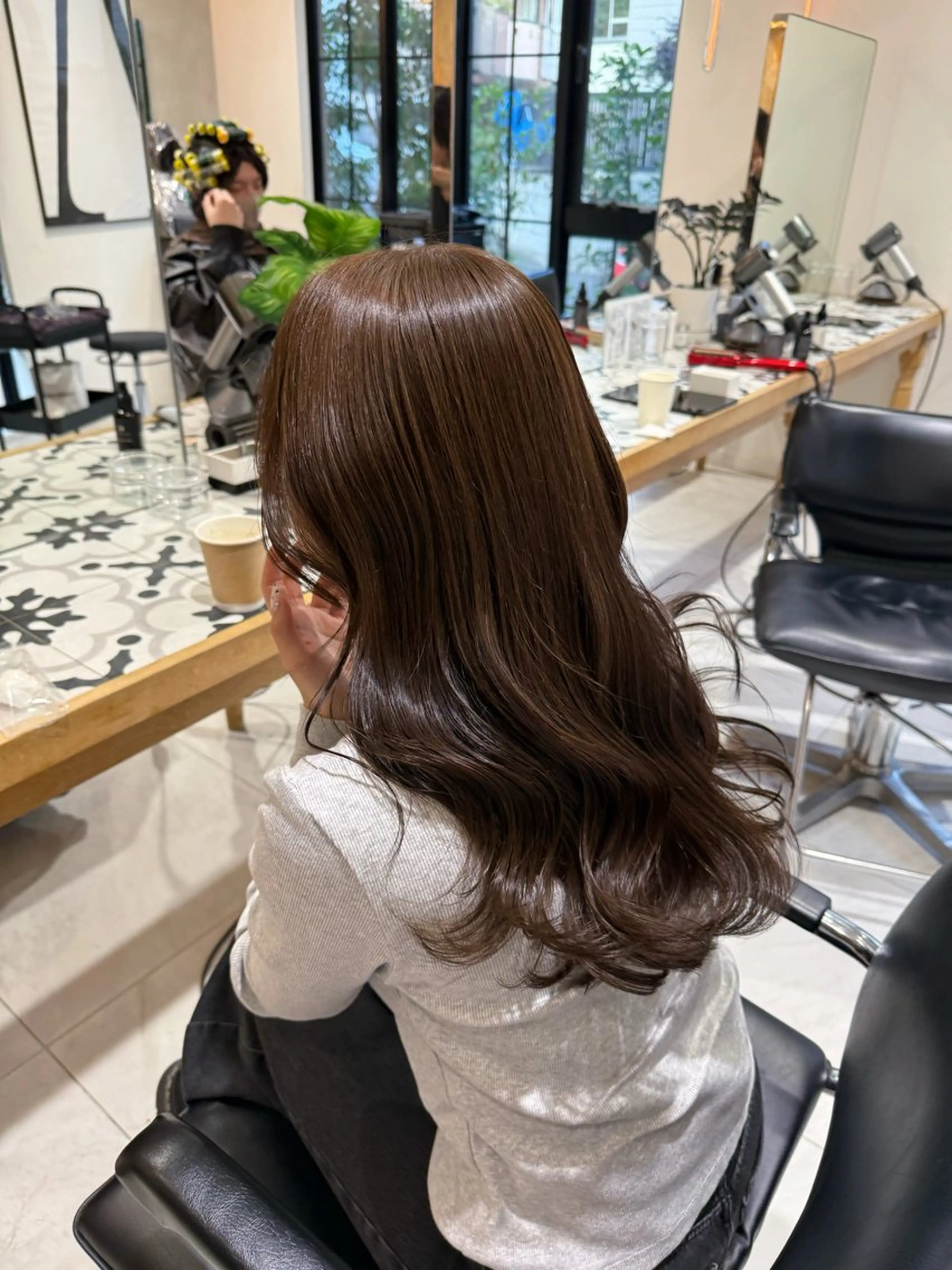 ロング カラー ヘアアレンジ カット トリートメント ヘッドスパ 艶髪/ロングモデル 募集🫧terukaのヘアスタイル